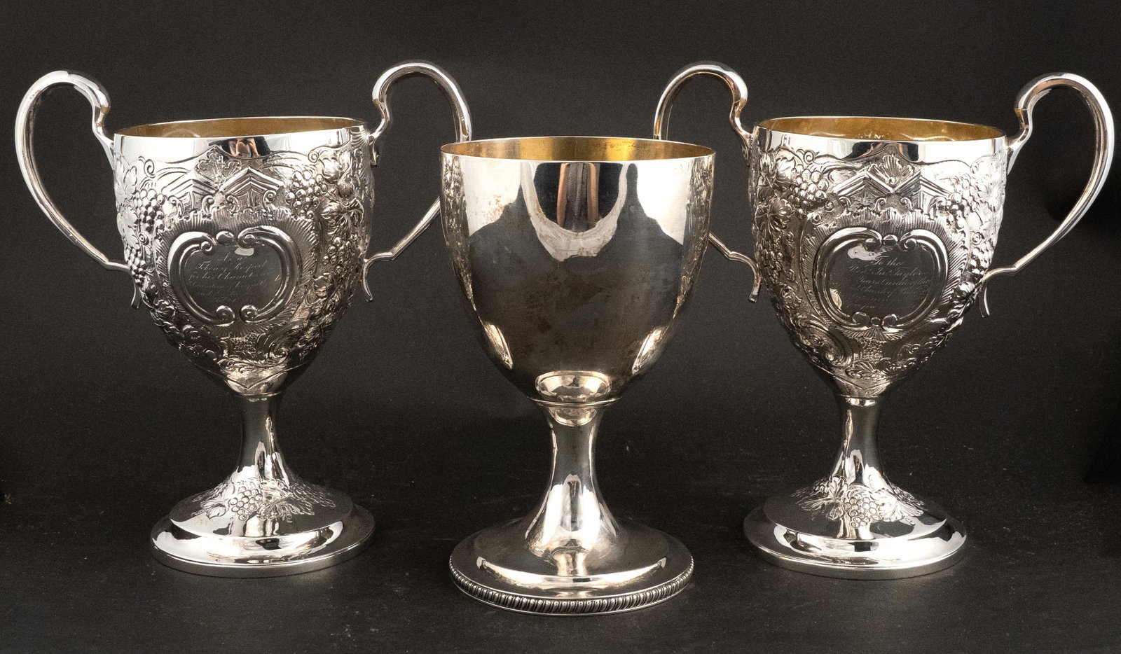 Two Georgian Irish Ecclesiastical Double Handled Cups - 9