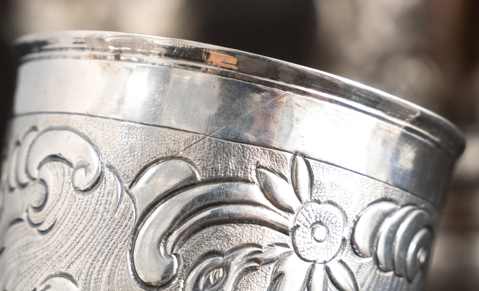 Two Russian Silver Kiddush Cups - 13