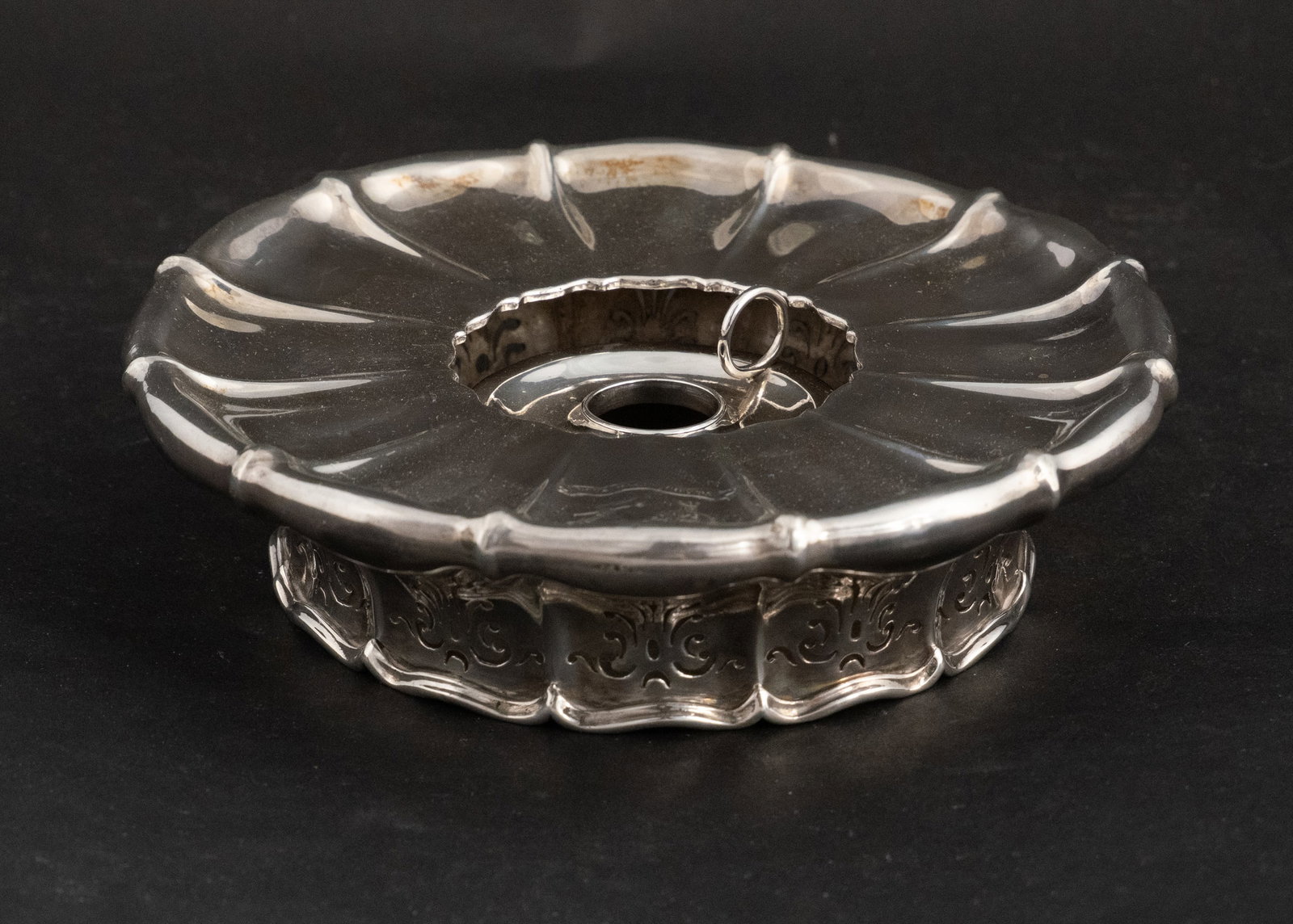 Storr and Mortimer English Silver Burner Stand (1 of 8)