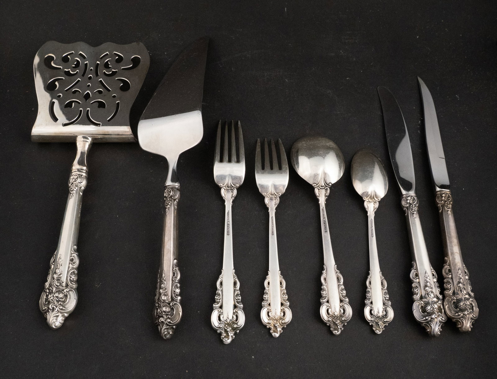 Wallace Sterling "Grand Baroque" Pattern Flatware - 5