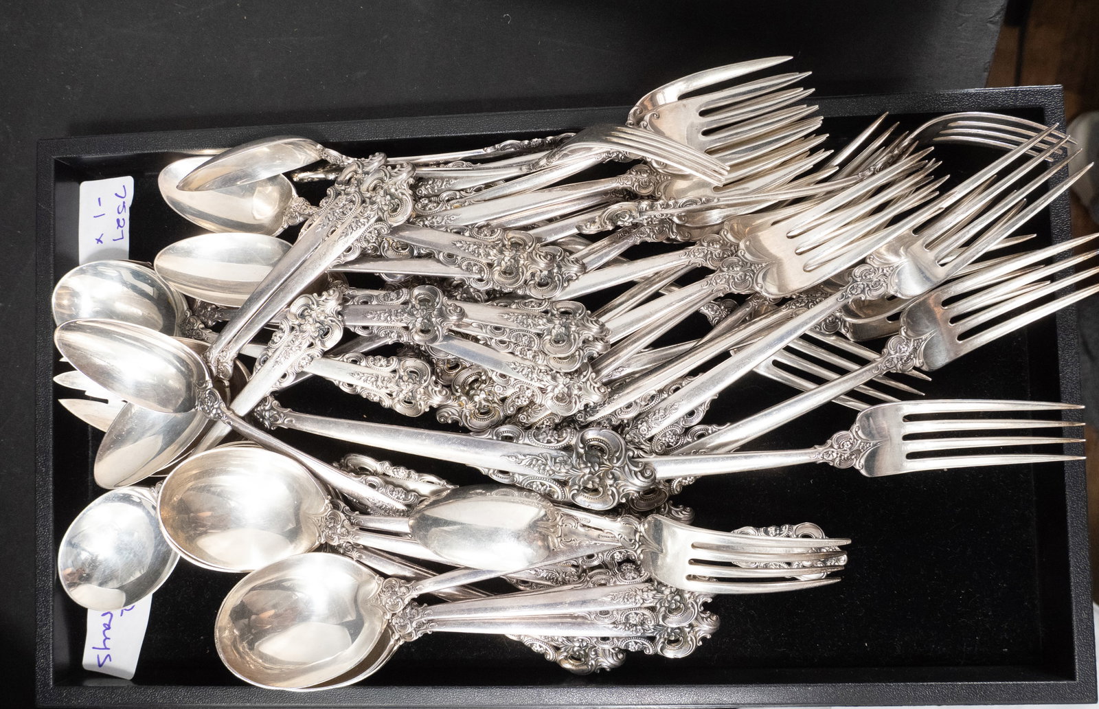 Wallace Sterling "Grand Baroque" Pattern Flatware - 8