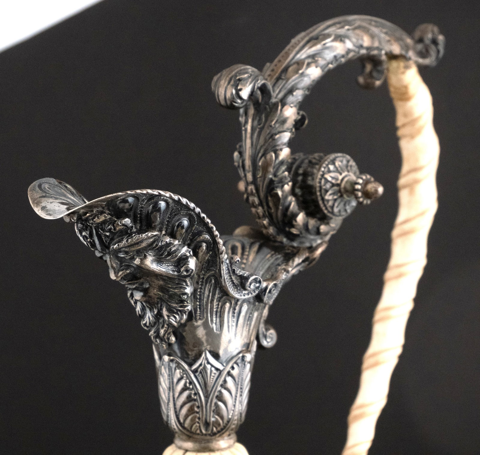 Continental 800 Silver Ewer and Underplate - 5