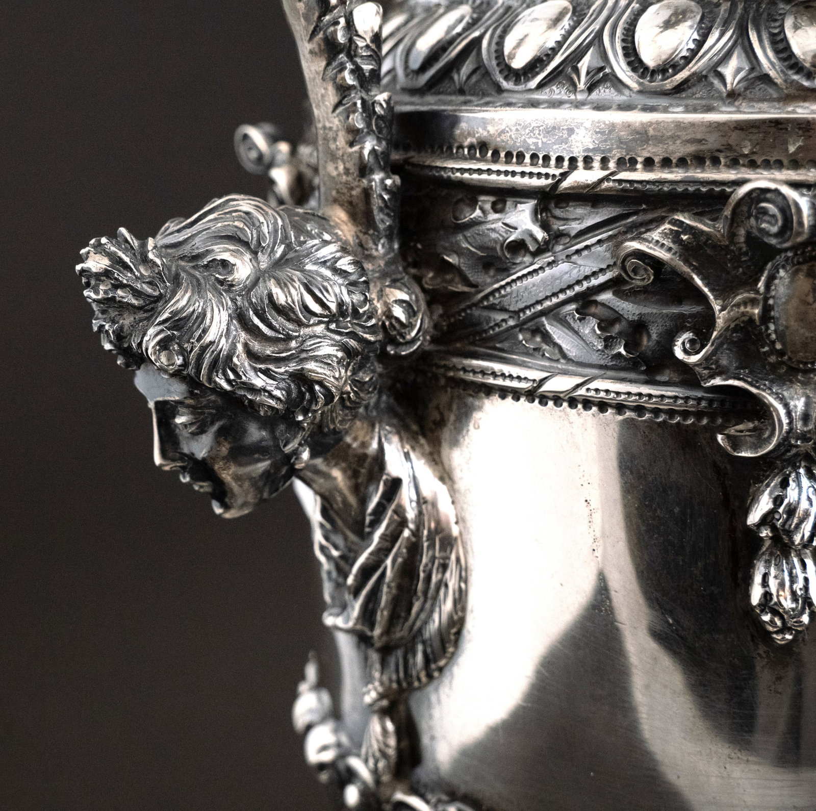 Continental 800 Silver Ewer and Underplate - 8