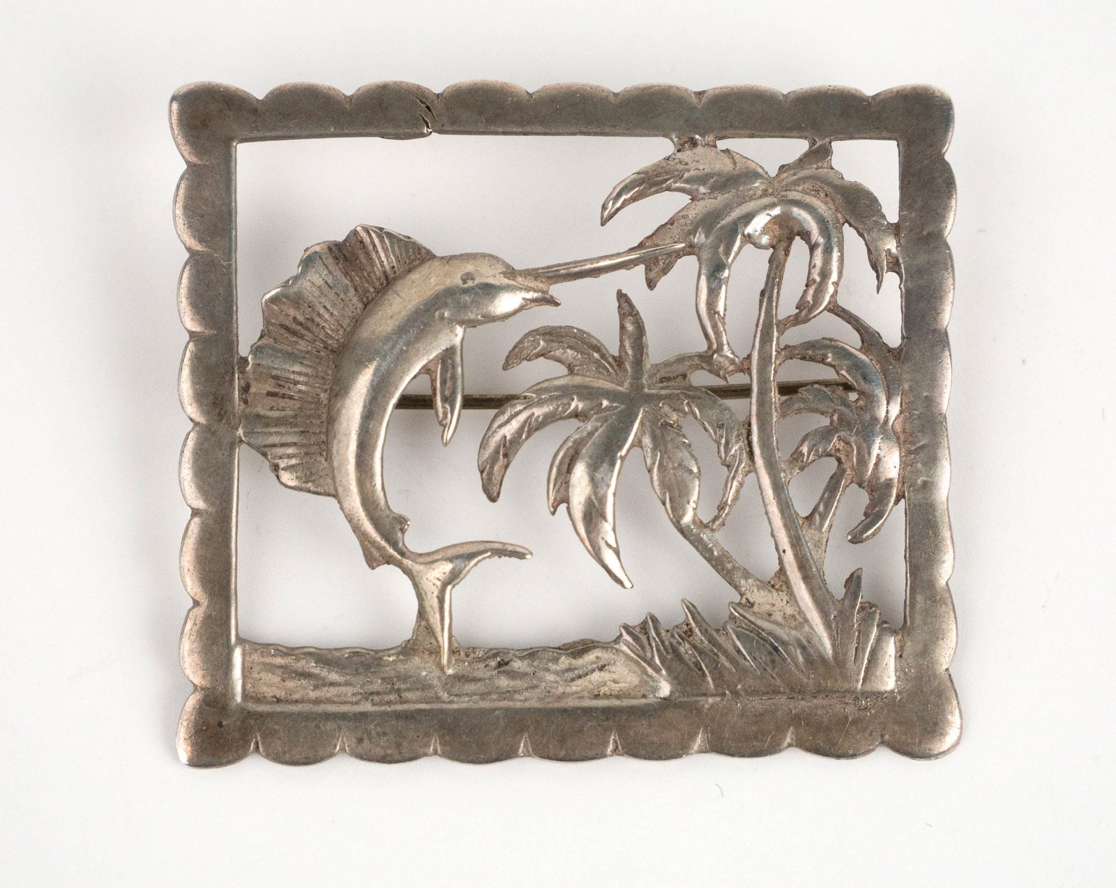 Two Silver Openwork Brooches - 2