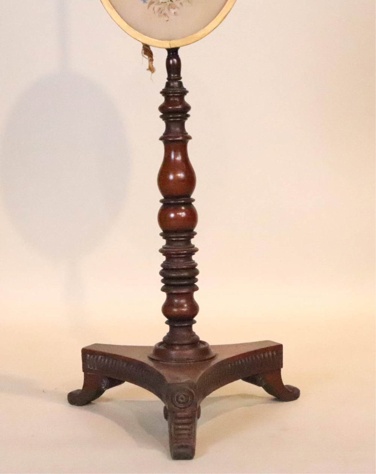 Classical Mahogany Fire Screen - 3