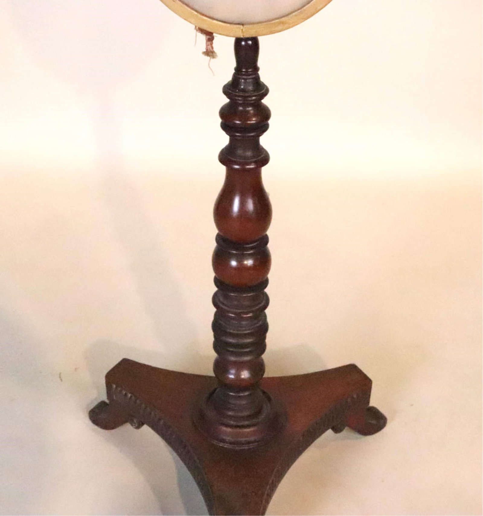 Classical Mahogany Fire Screen - 4