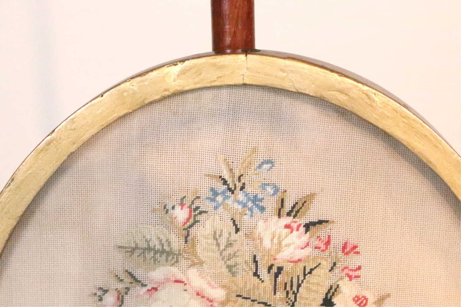Classical Mahogany Fire Screen - 7