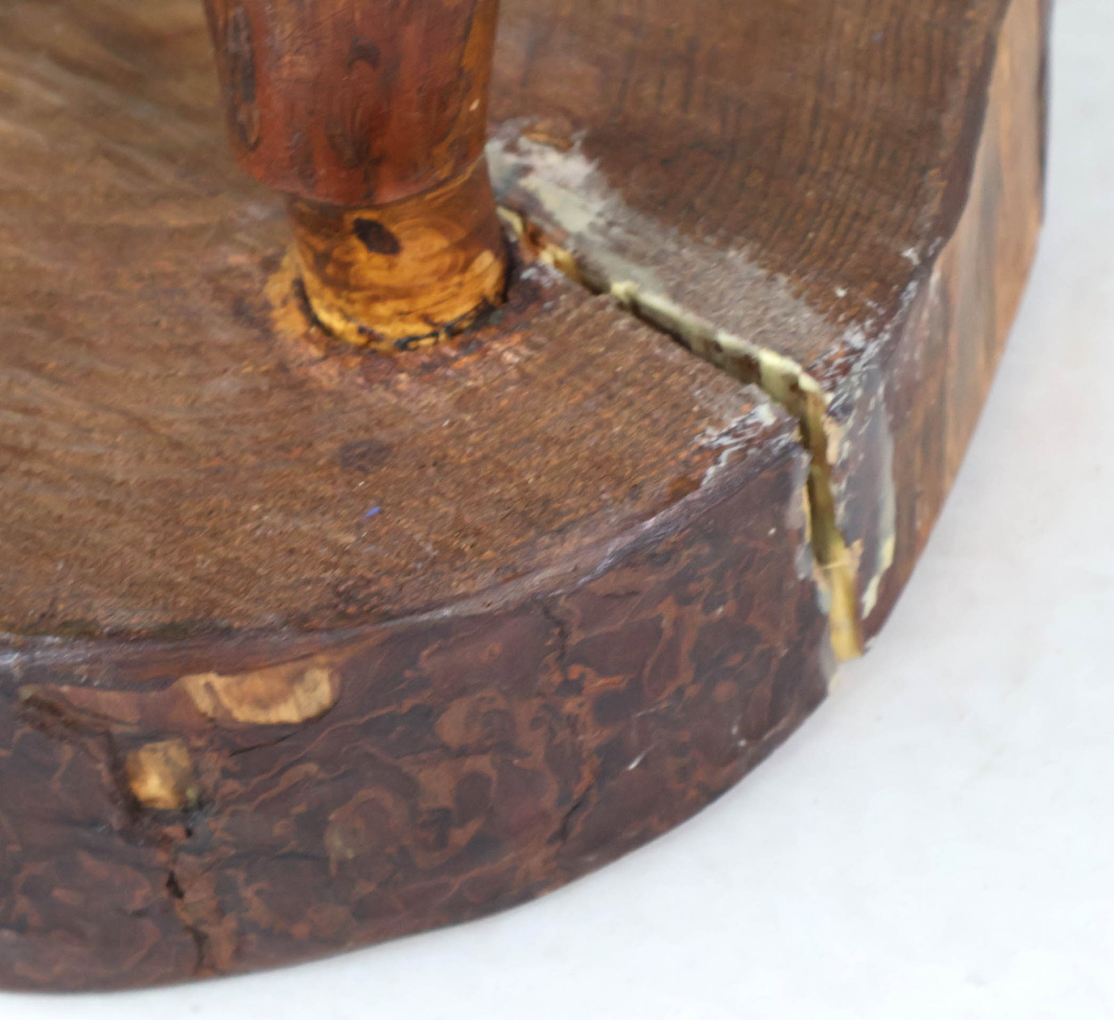 Tripod Tree Stump Stool - 10