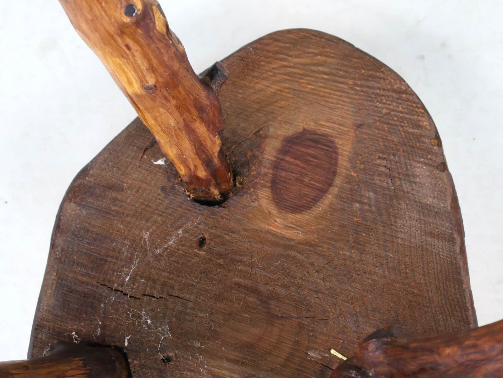 Tripod Tree Stump Stool - 9