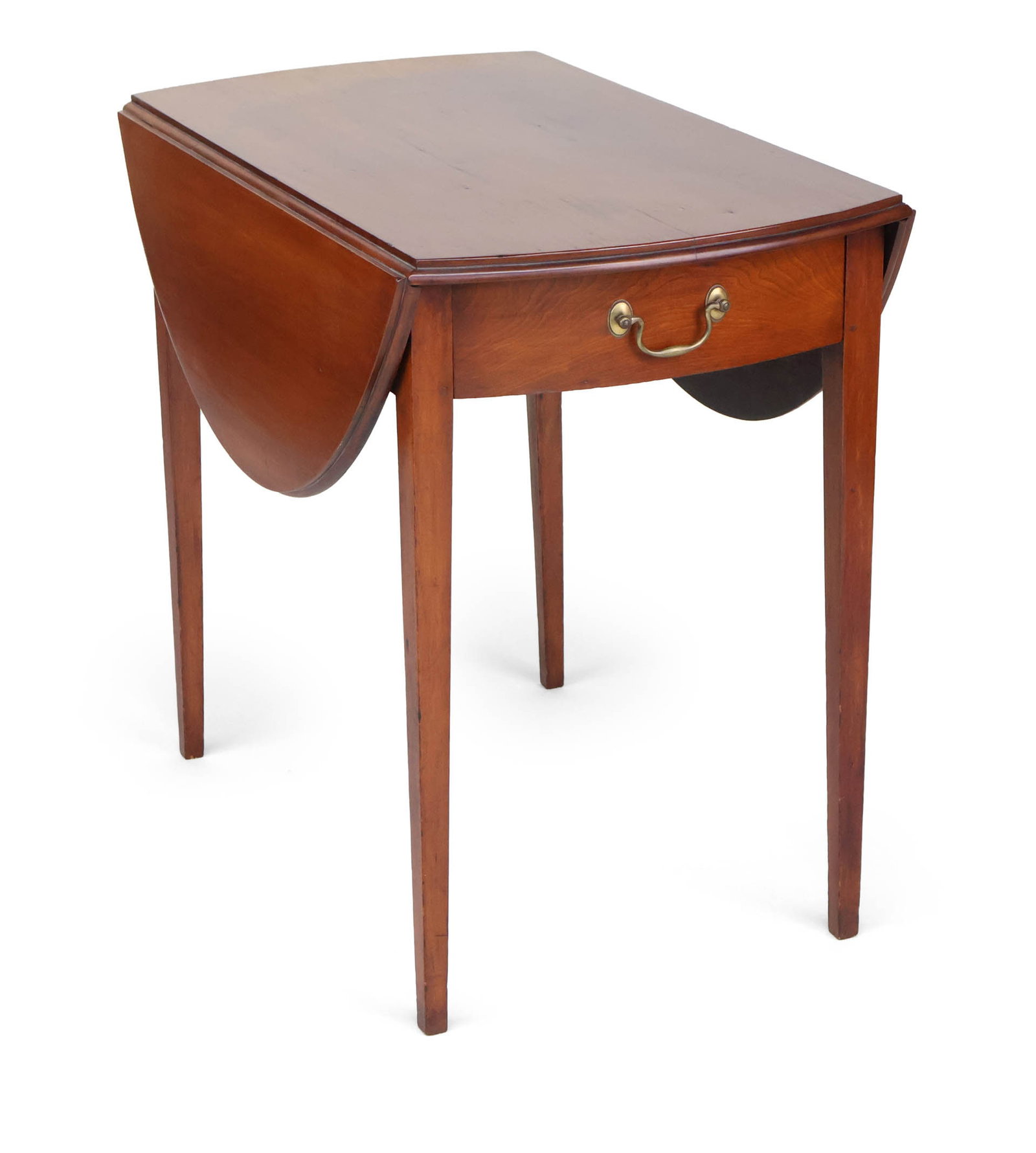 Federal Cherrywood One-Drawer Pembroke Table (1 of 10)