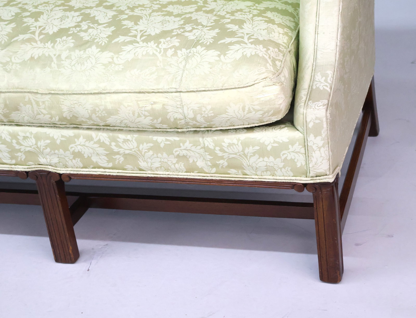 Chippendale Style Camelback Sofa - 16