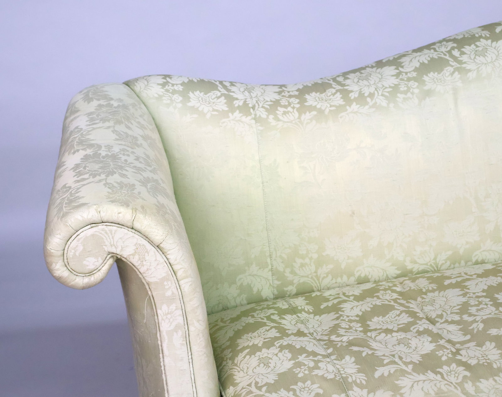 Chippendale Style Camelback Sofa - 3