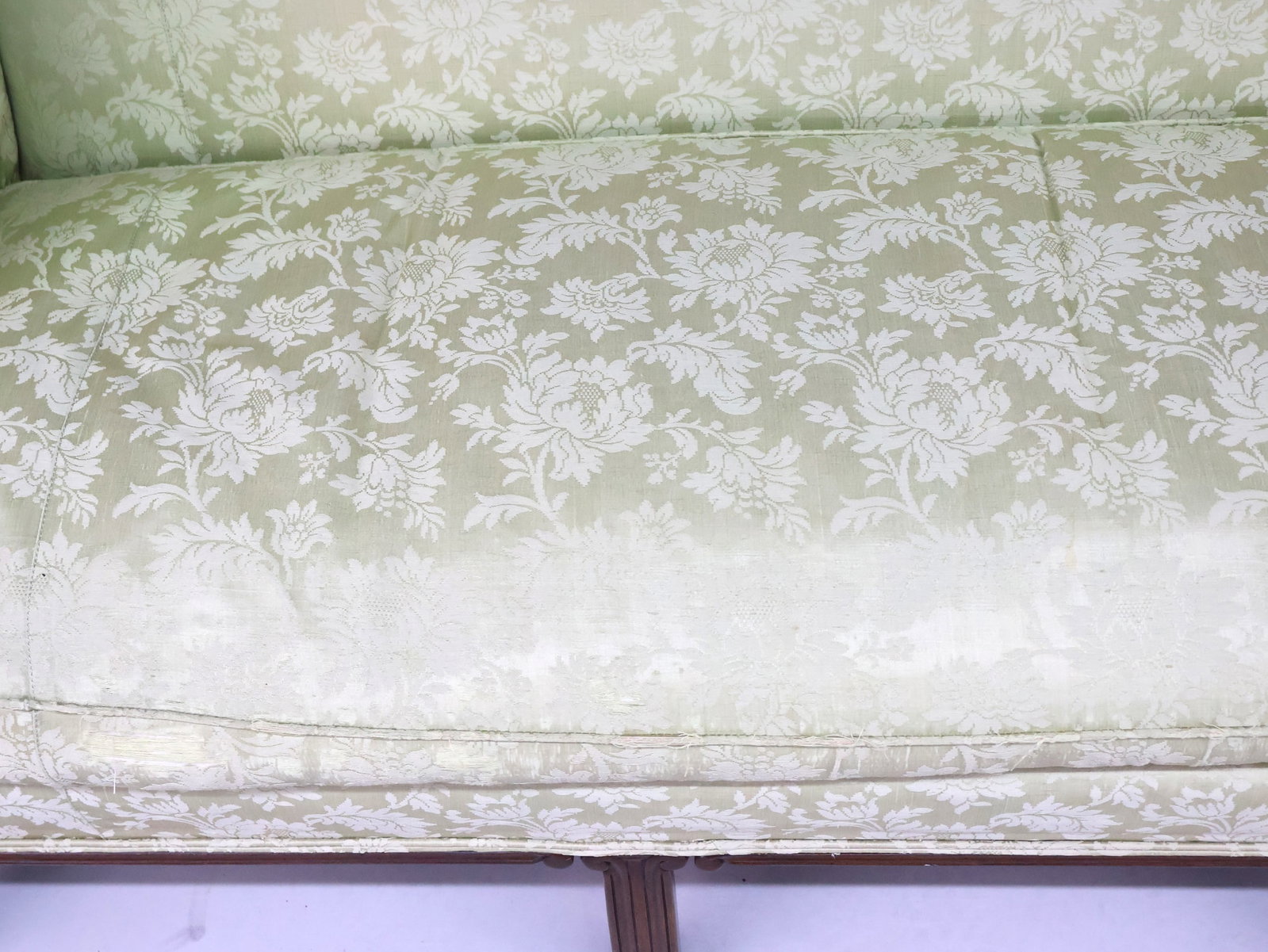 Chippendale Style Camelback Sofa - 5