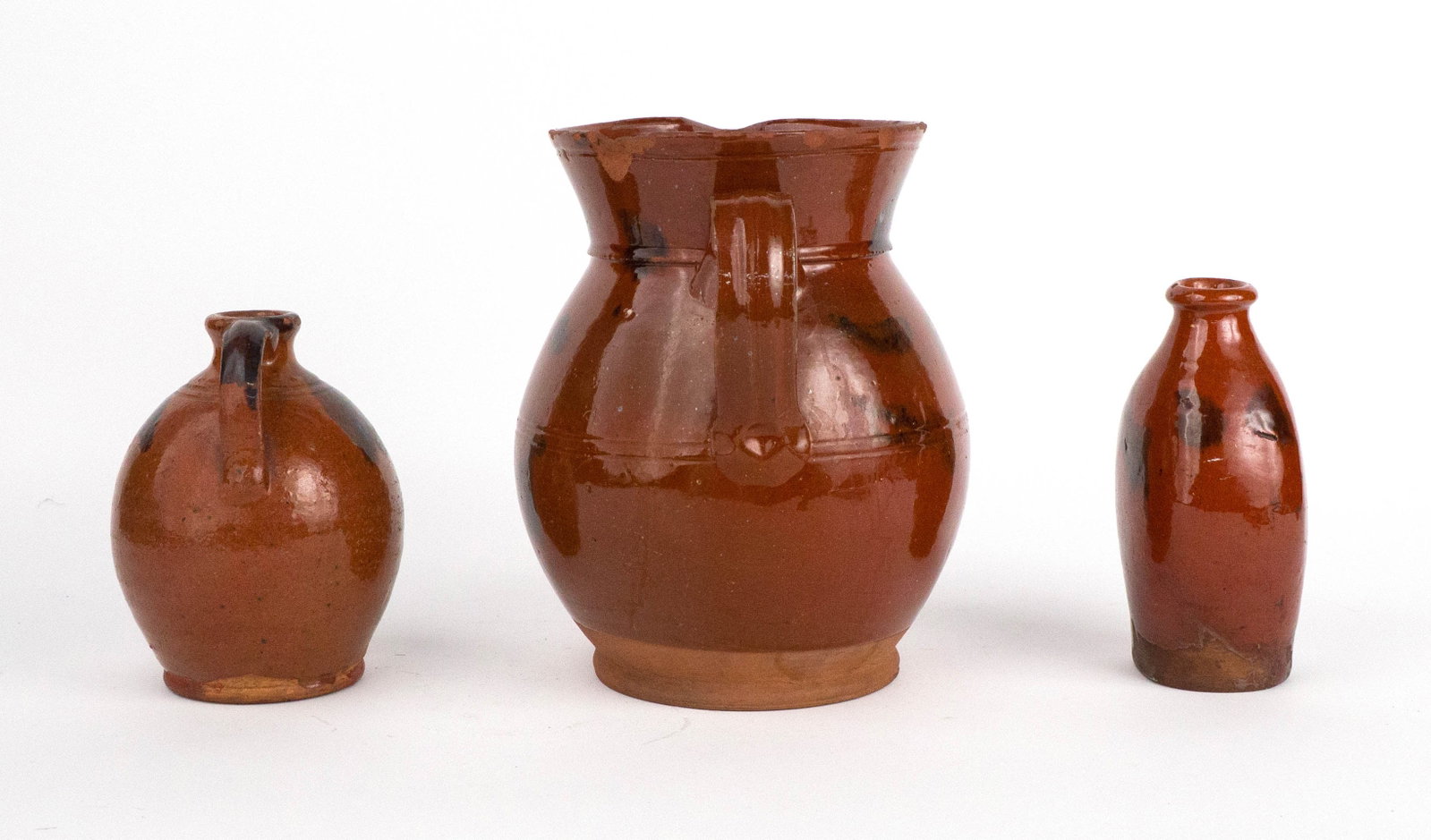 Three Redware Vessels - 9
