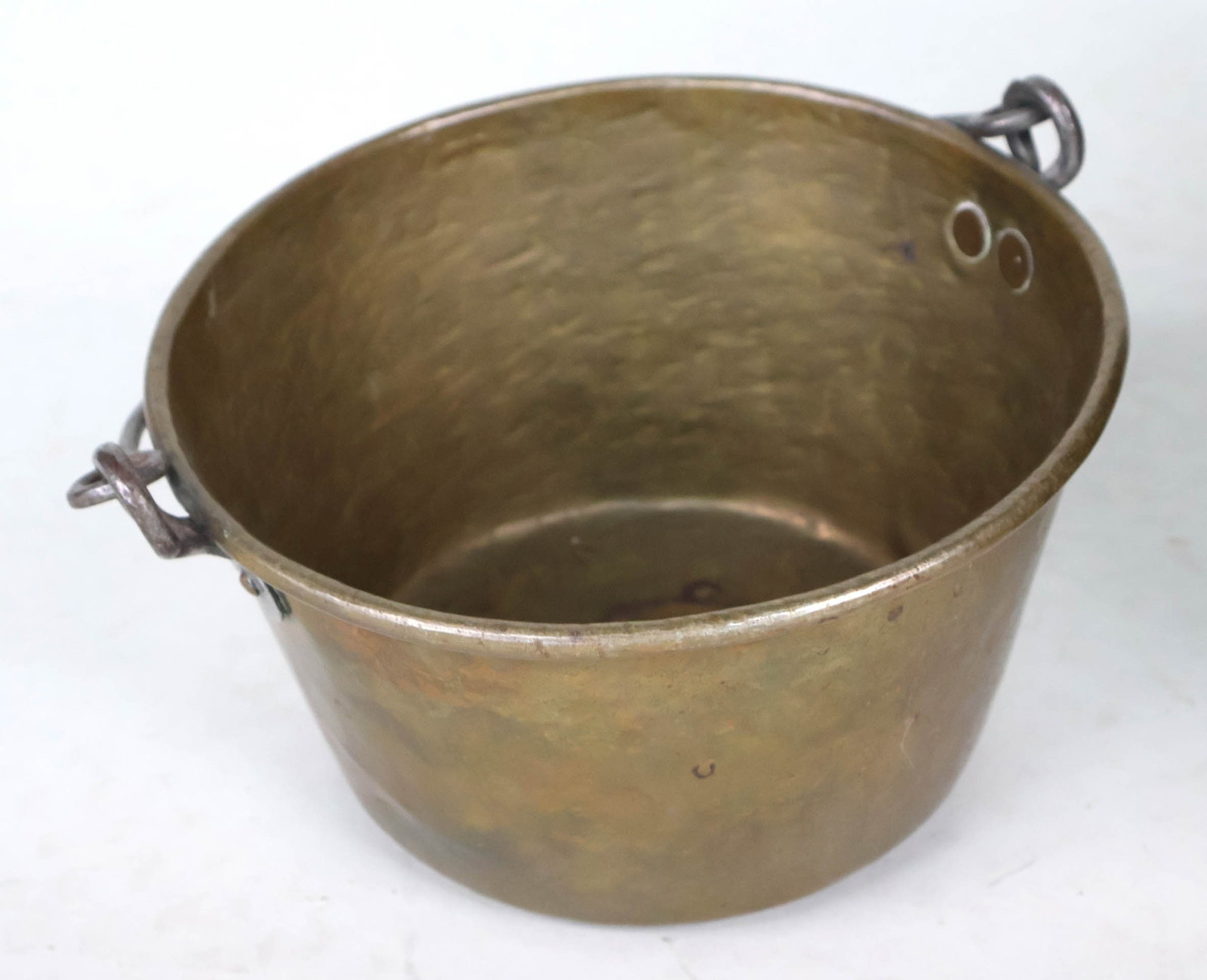 Two Brass Swing Handled Buckets - 3