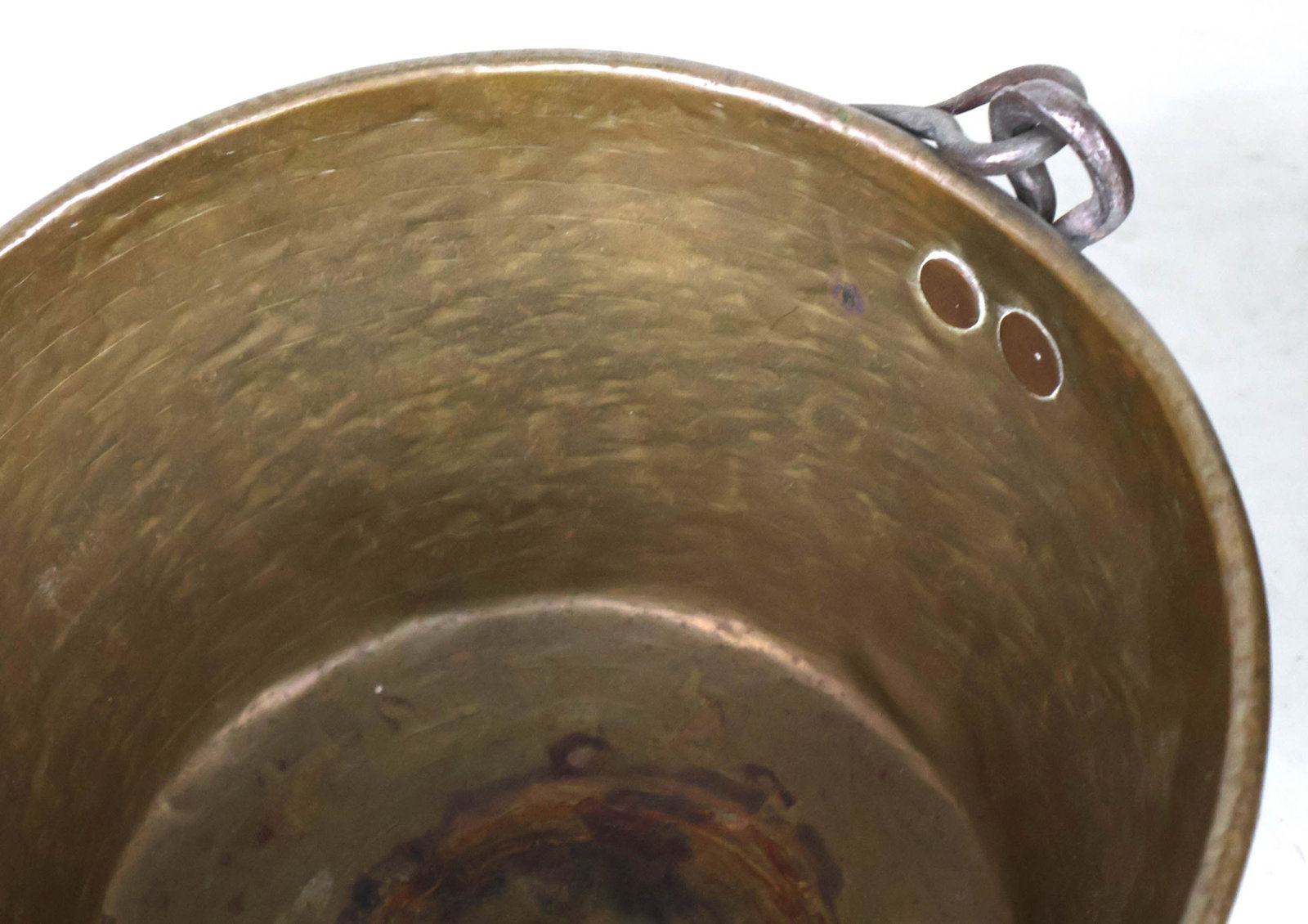 Two Brass Swing Handled Buckets - 4