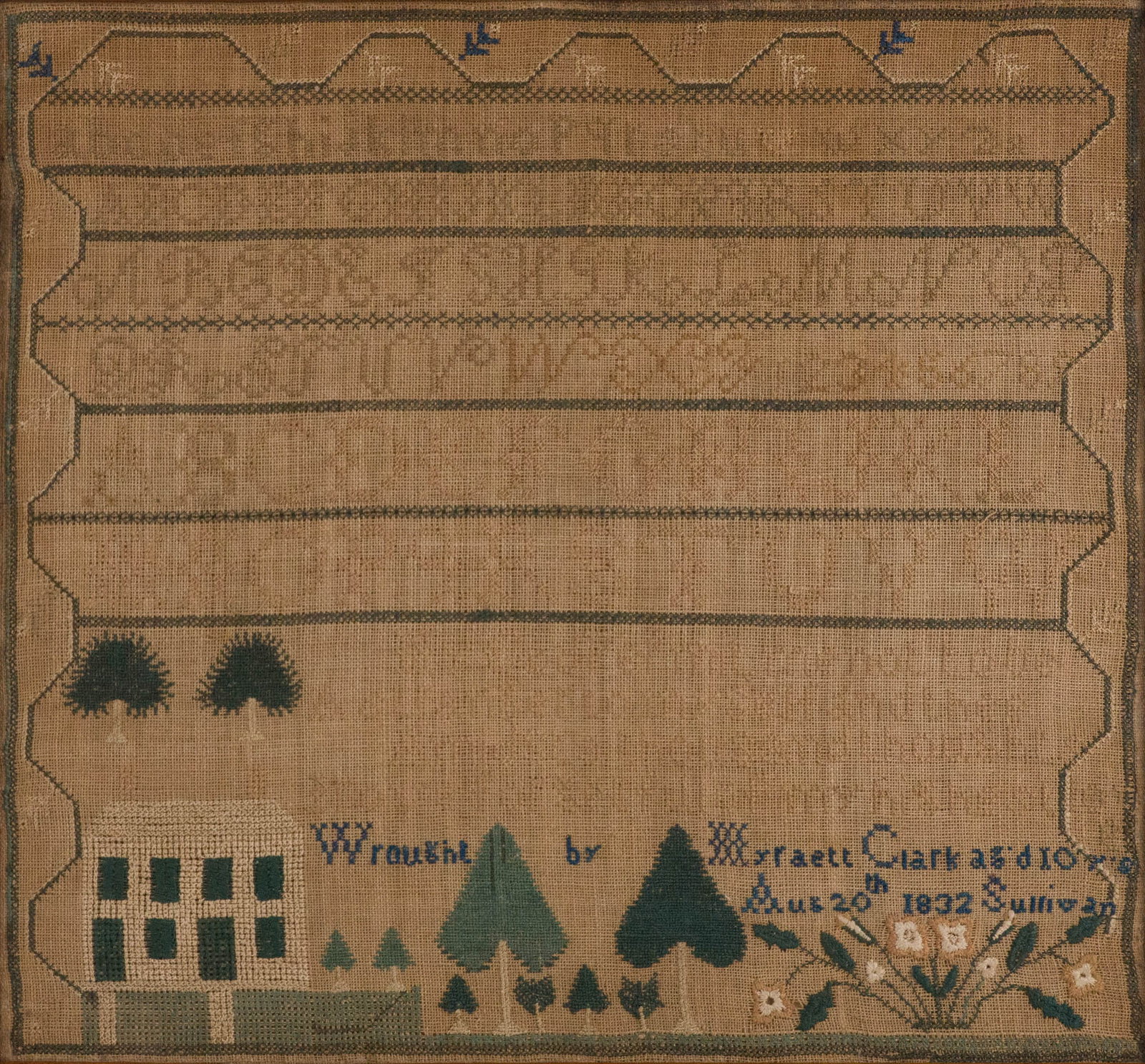 Needlepoint Sampler by Myraett Clark (1 of 6)