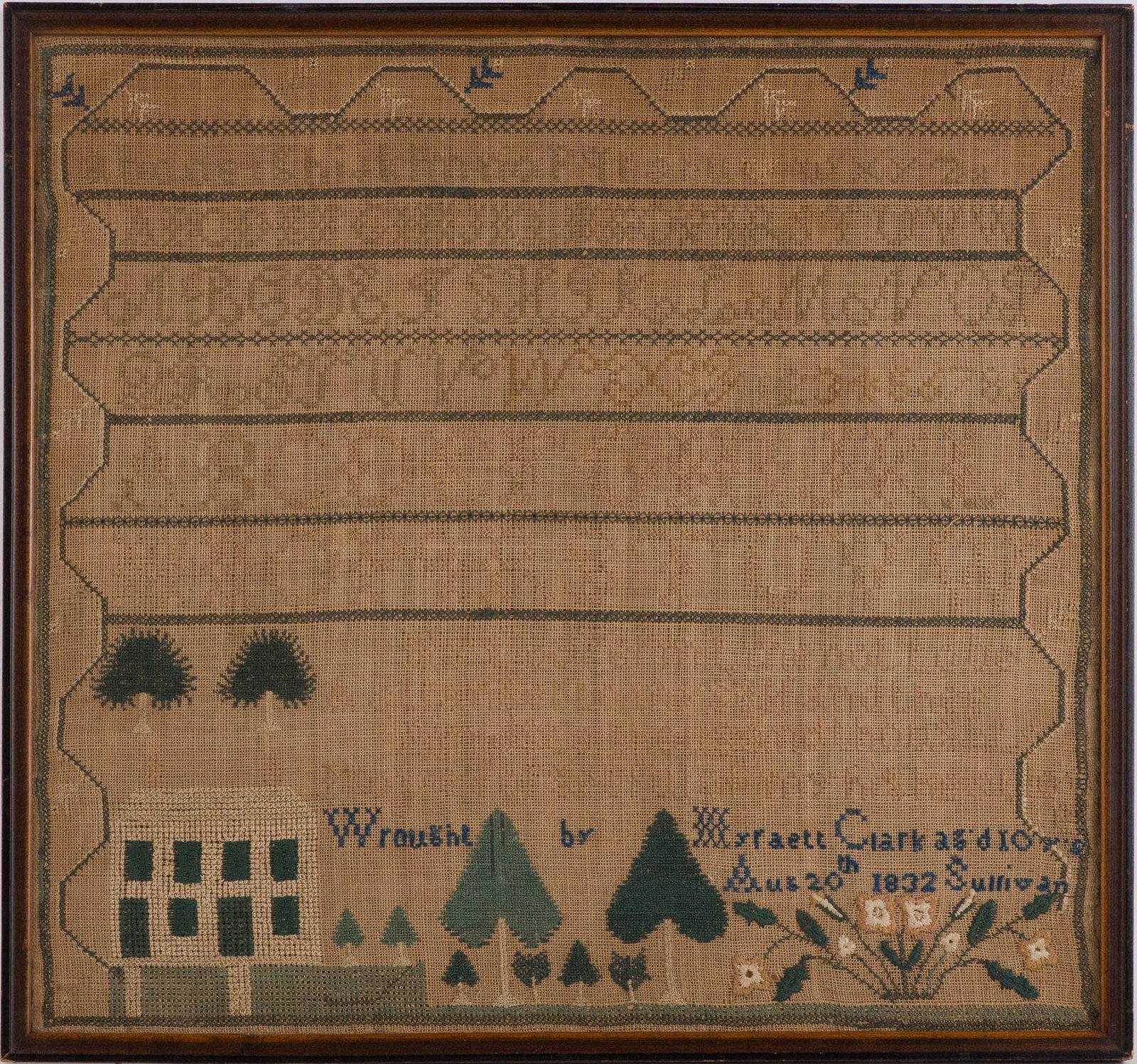 Needlepoint Sampler by Myraett Clark - 2