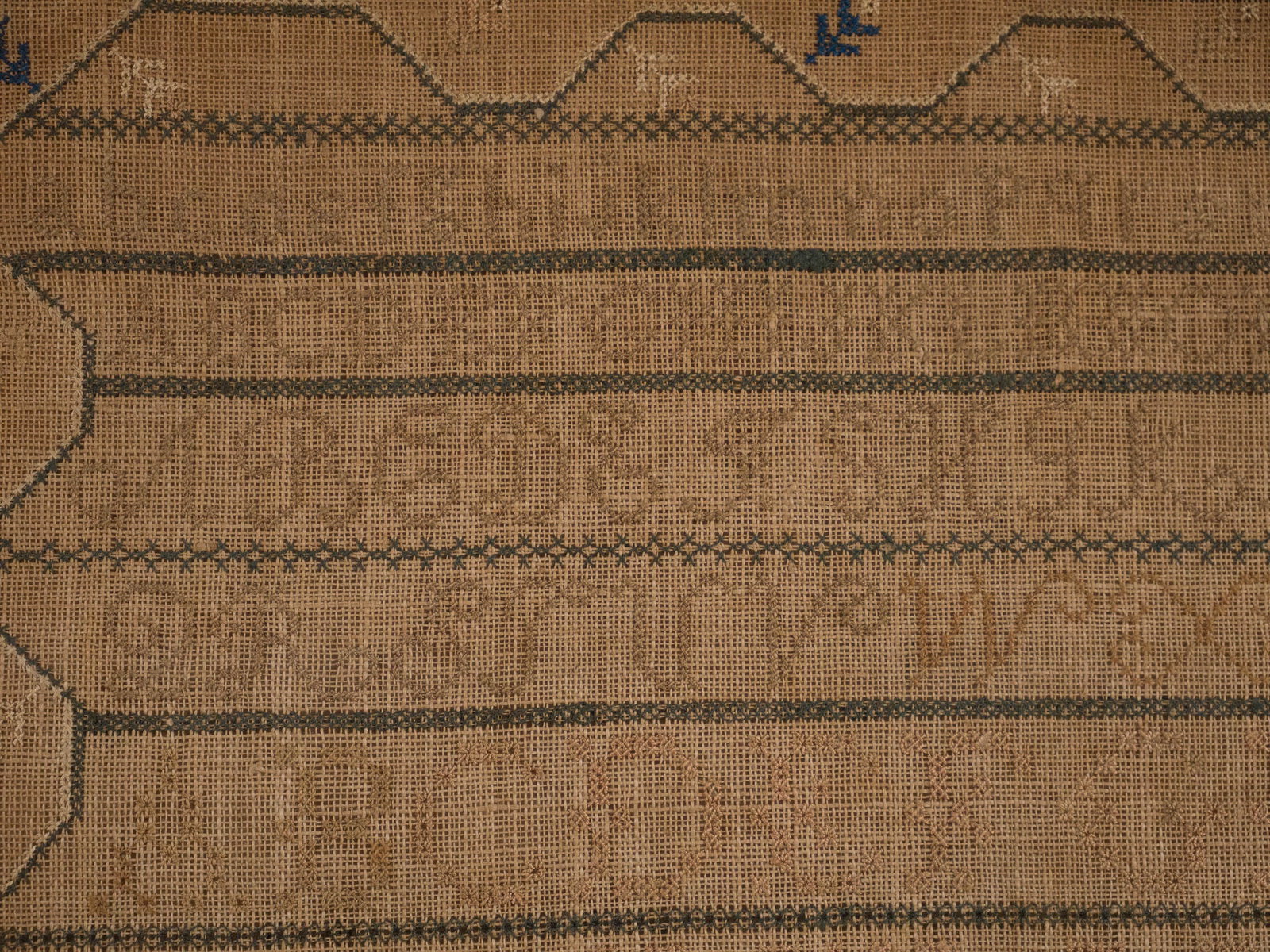 Needlepoint Sampler by Myraett Clark - 3