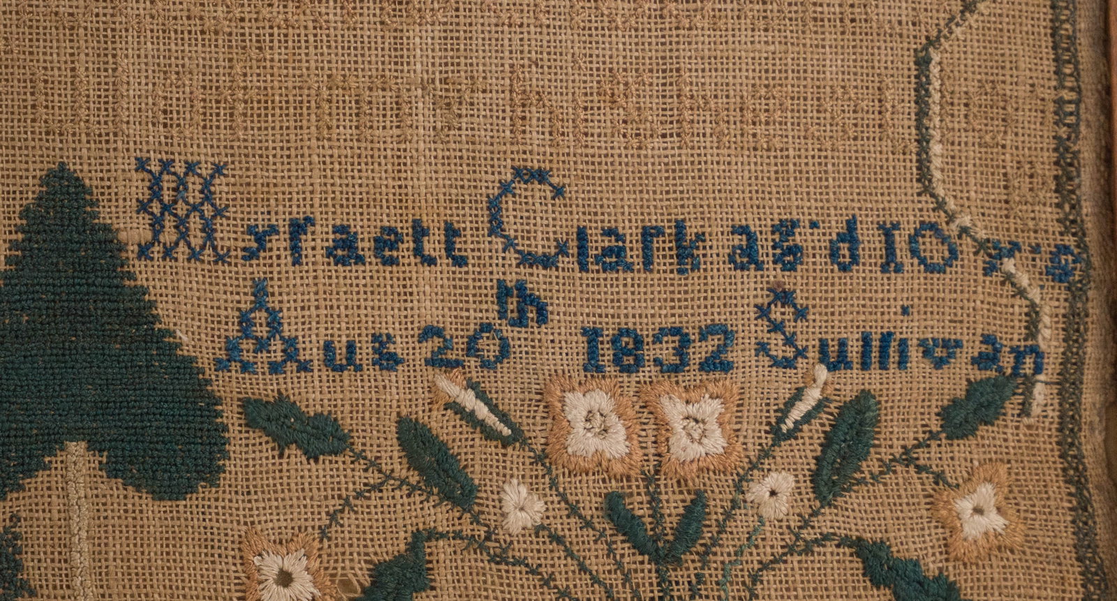Needlepoint Sampler by Myraett Clark - 5