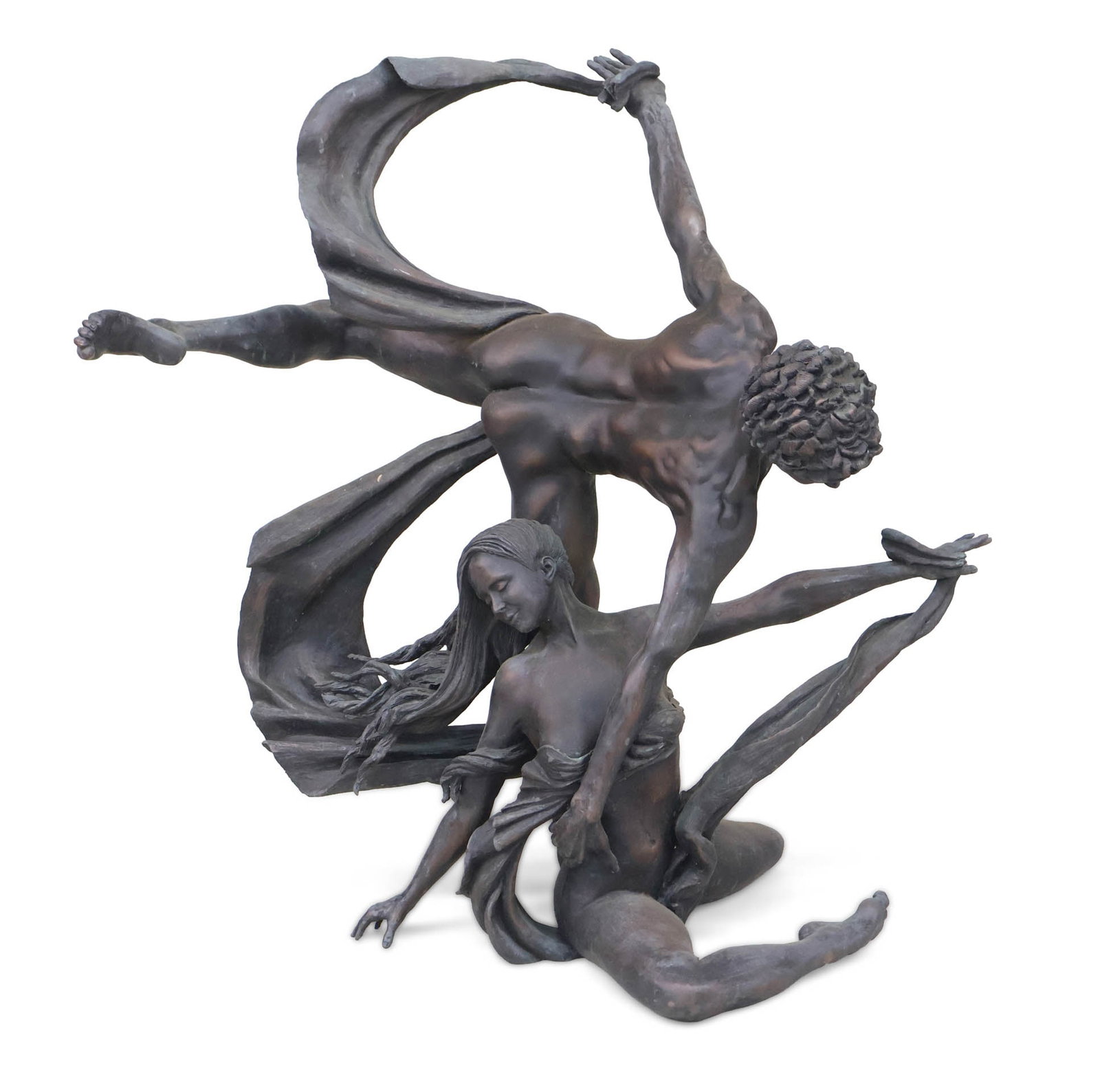 Richard Hallier, 1944-2010, Dance, Bronze Sculpture (1 of 18)