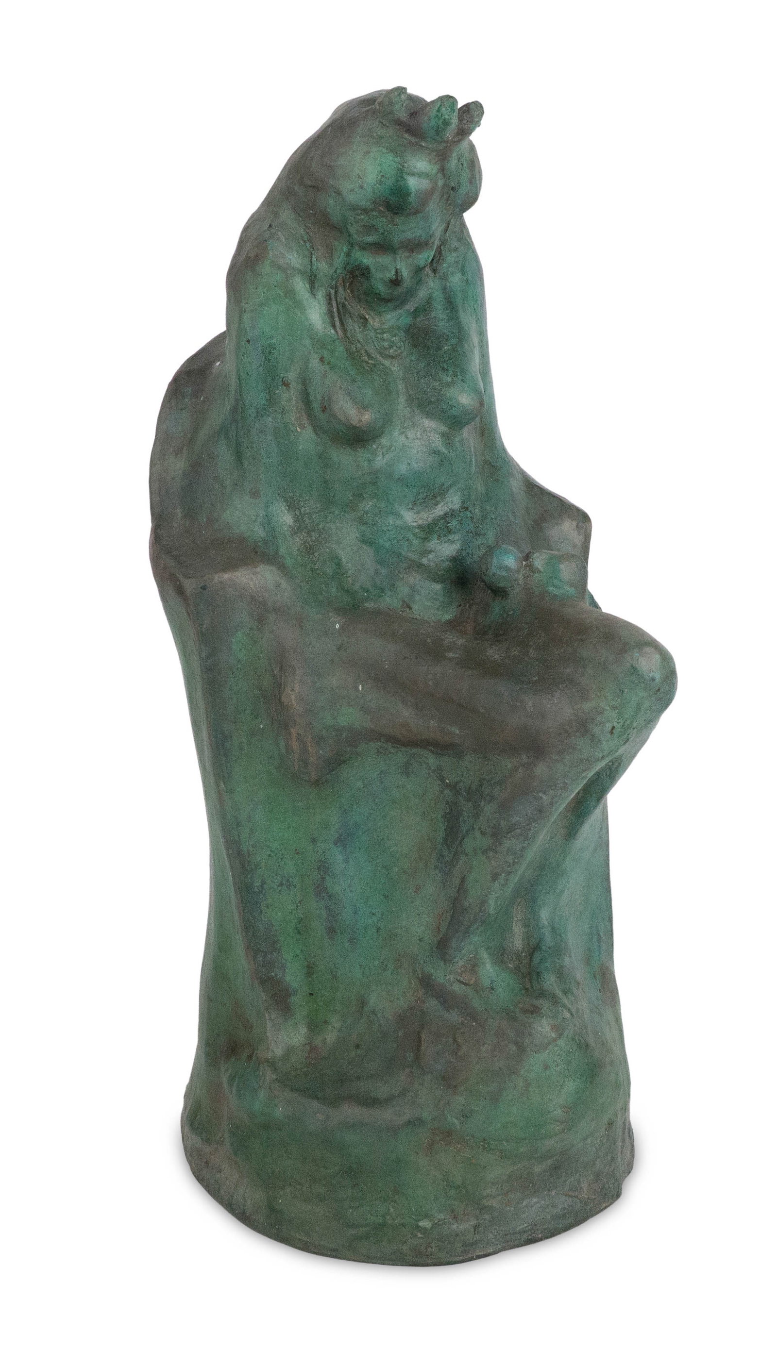 Dorothy Rice Pierce, American 1889-1960, Deity, Bronze (1 of 6)