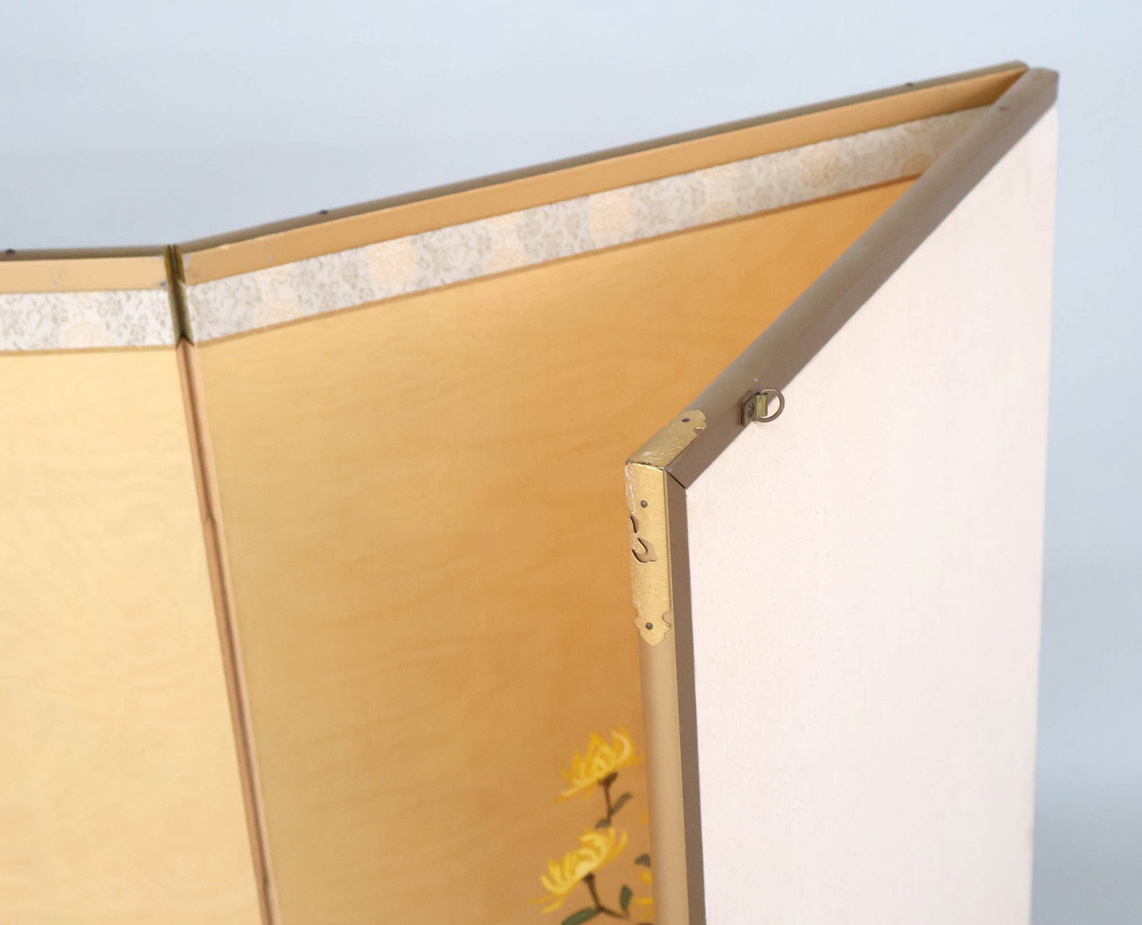 Chinese Four Panel Paper Screen - 10