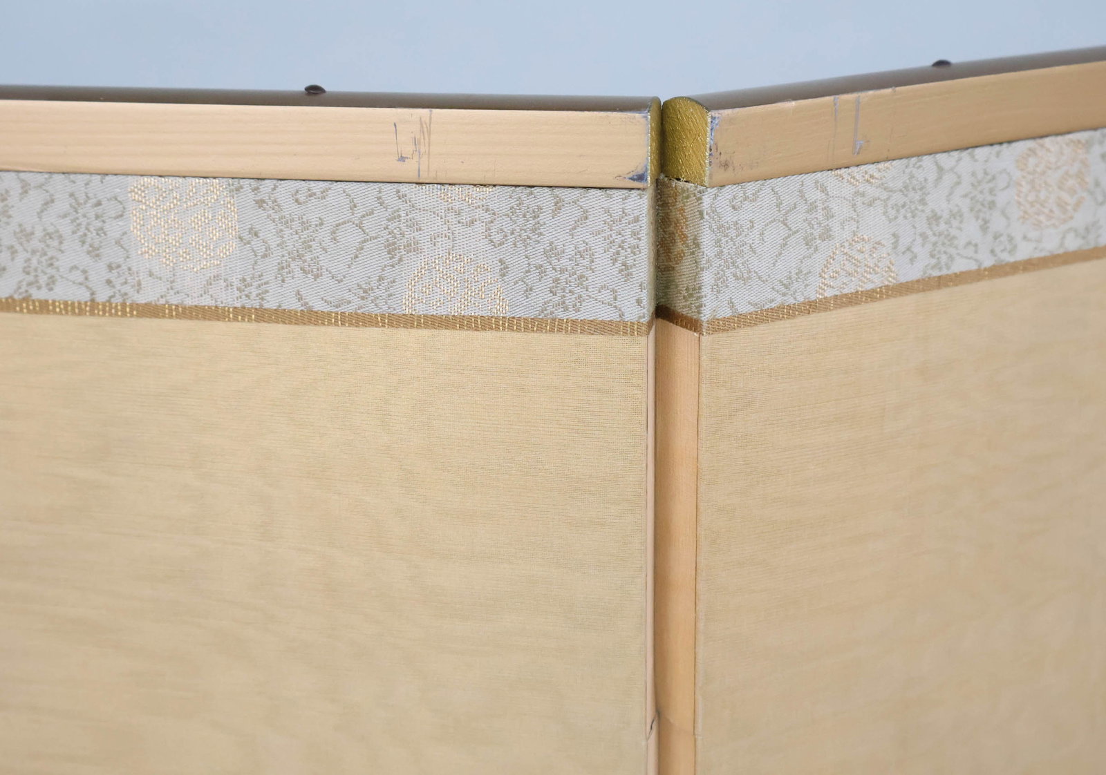 Chinese Four Panel Paper Screen - 6