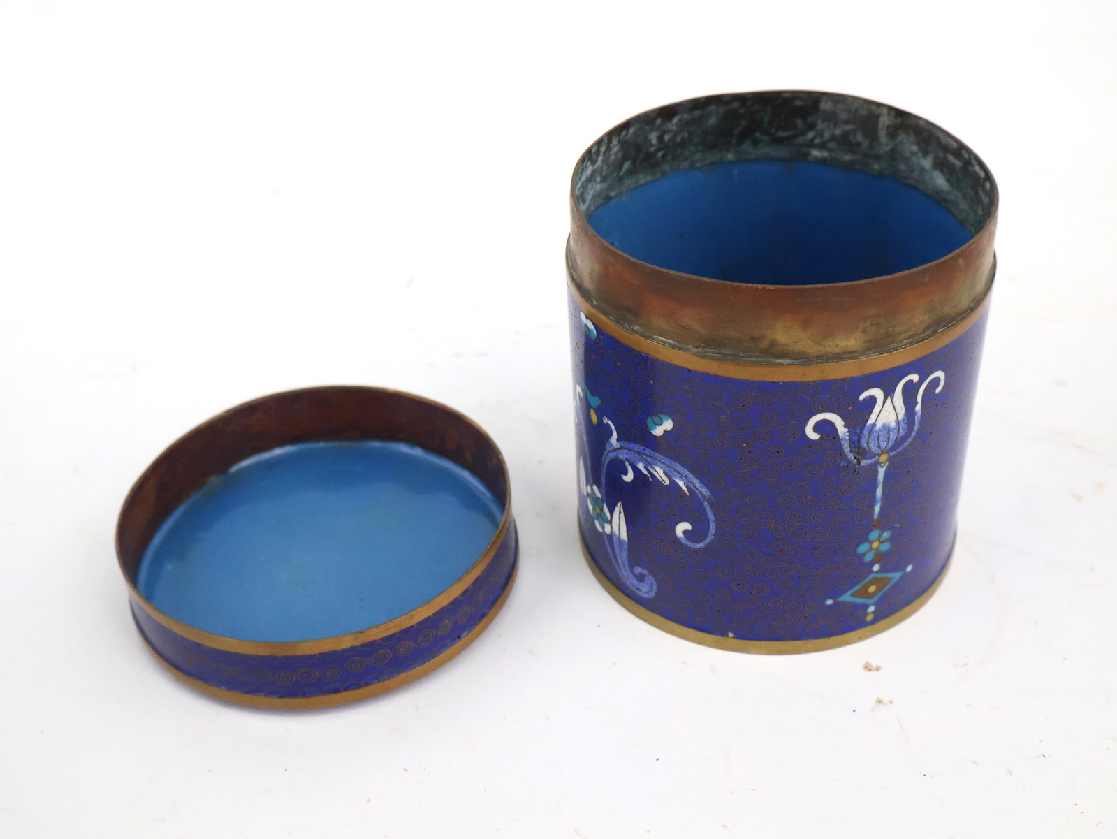 Five Chinese Cloisonne Table Articles - 16