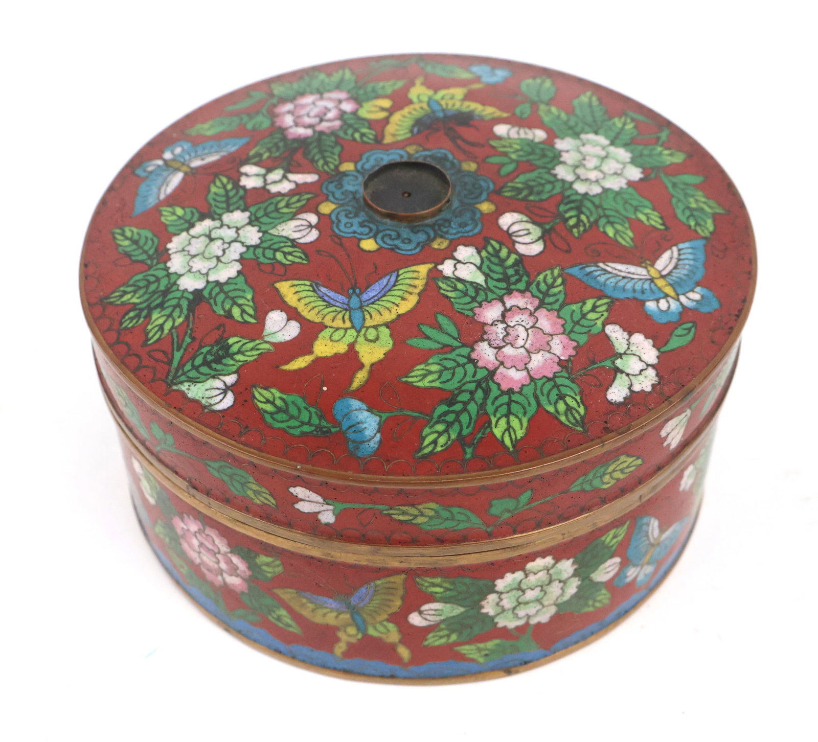 Five Chinese Cloisonne Table Articles - 18