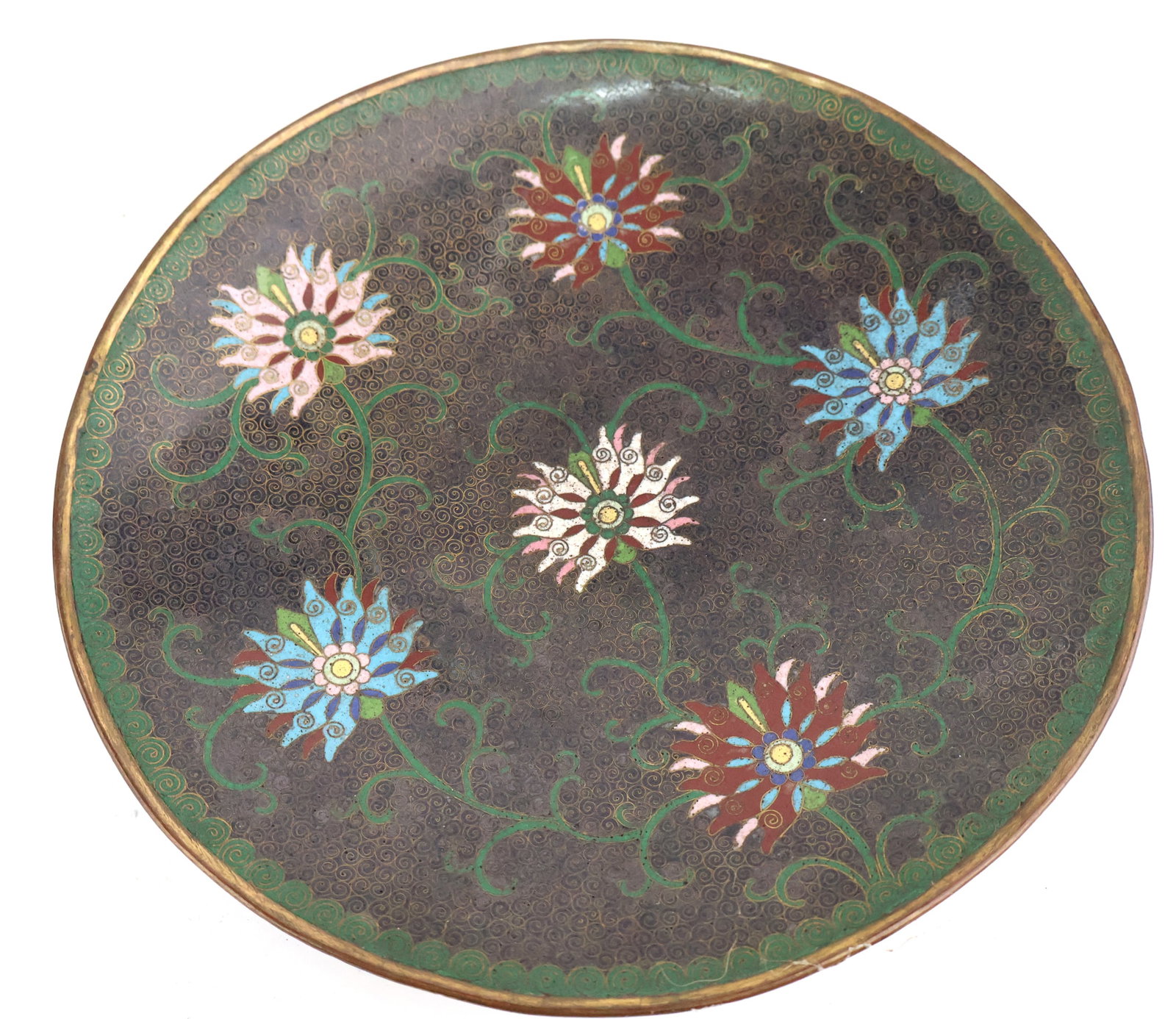 Five Chinese Cloisonne Table Articles - 3
