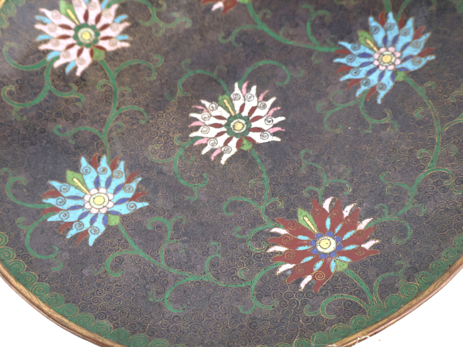 Five Chinese Cloisonne Table Articles - 4