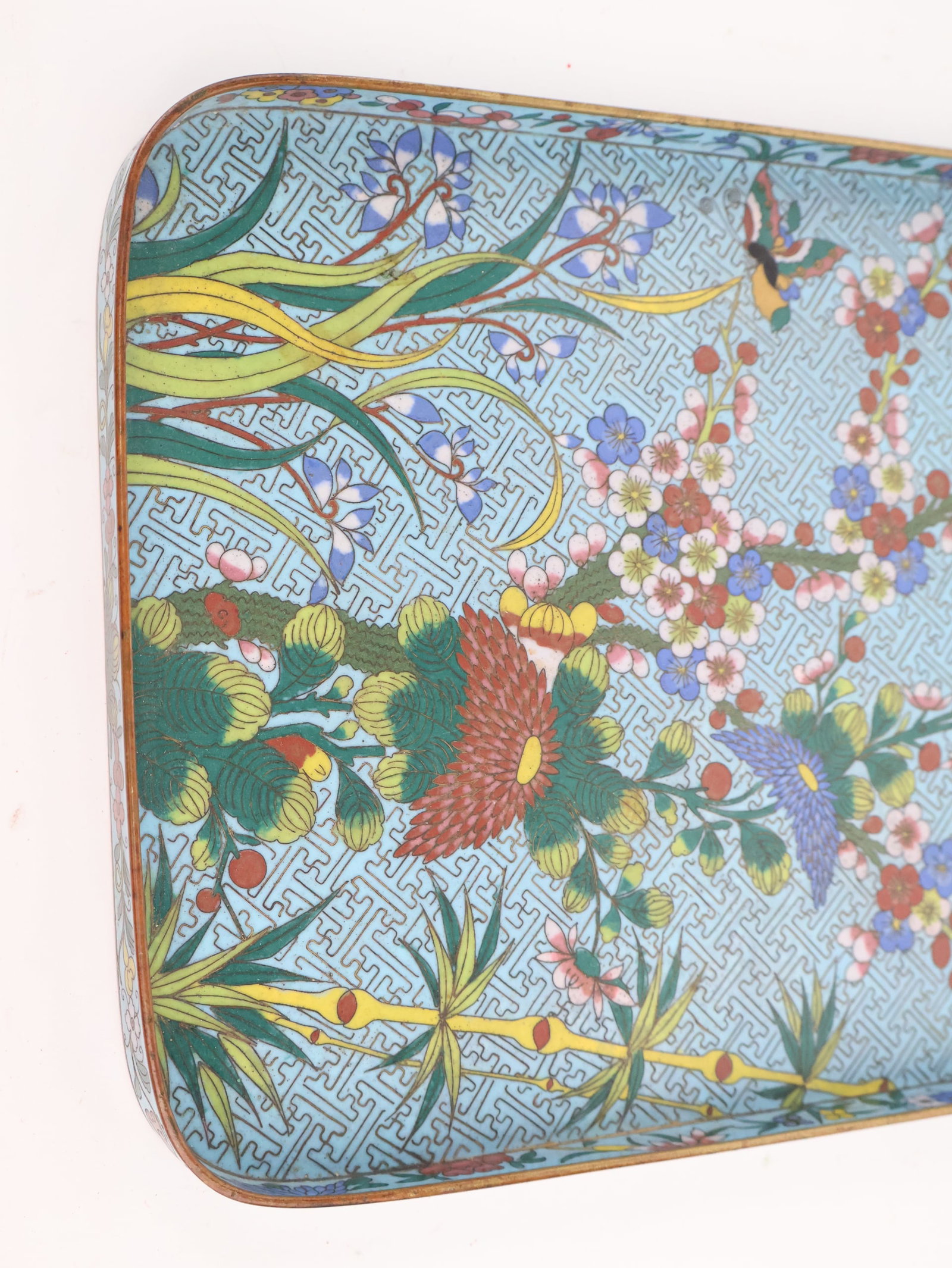 Five Chinese Cloisonne Table Articles - 7