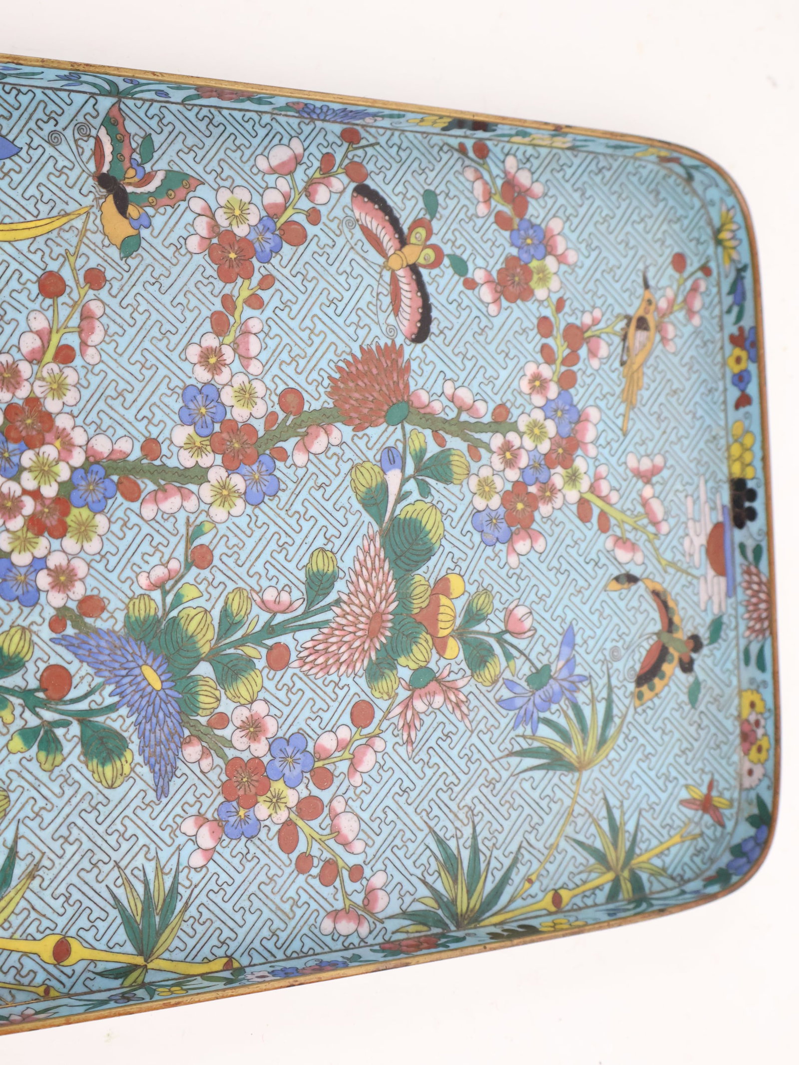 Five Chinese Cloisonne Table Articles - 8