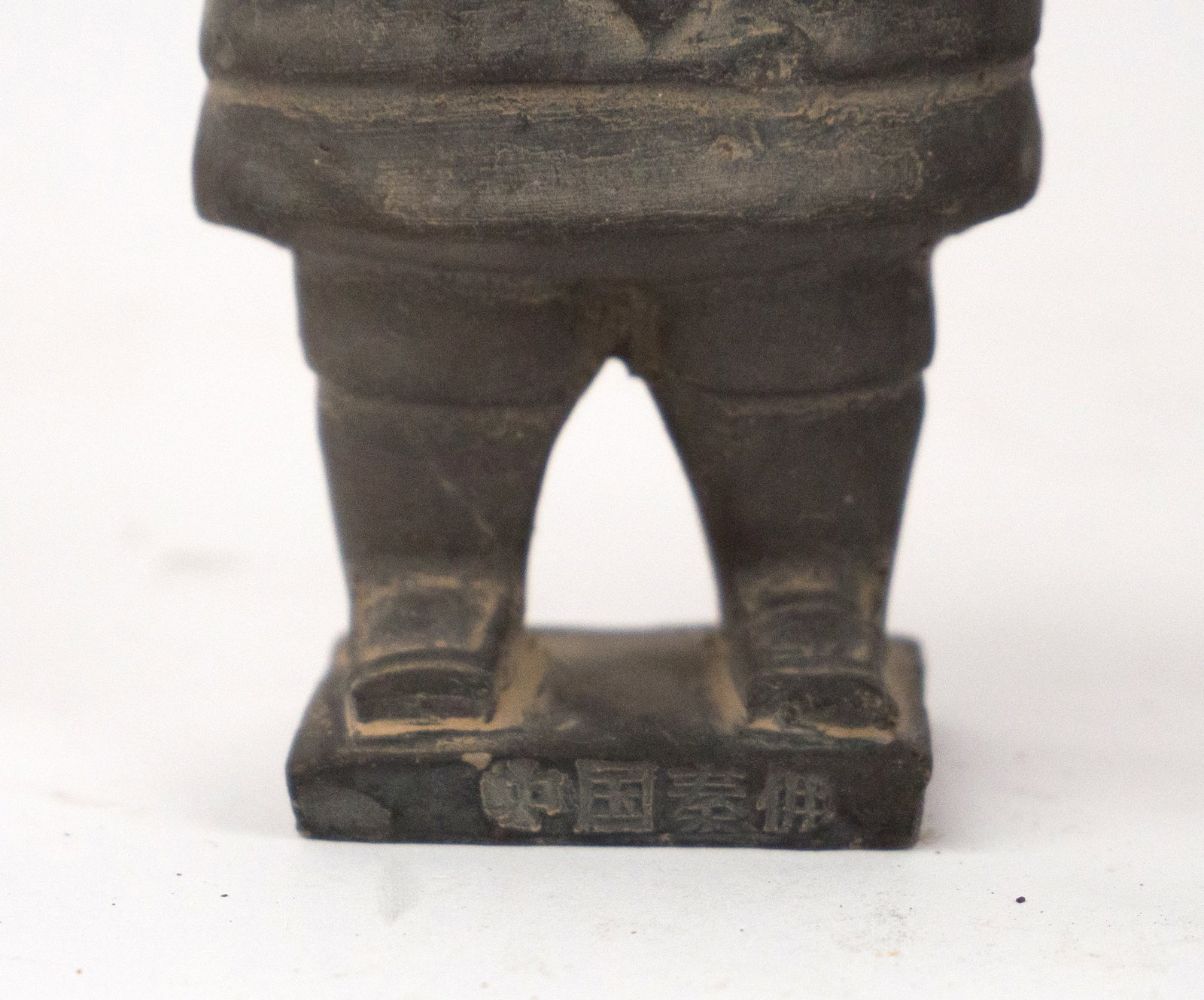 Two Chinese Polychrome Deities on Thrones - 10