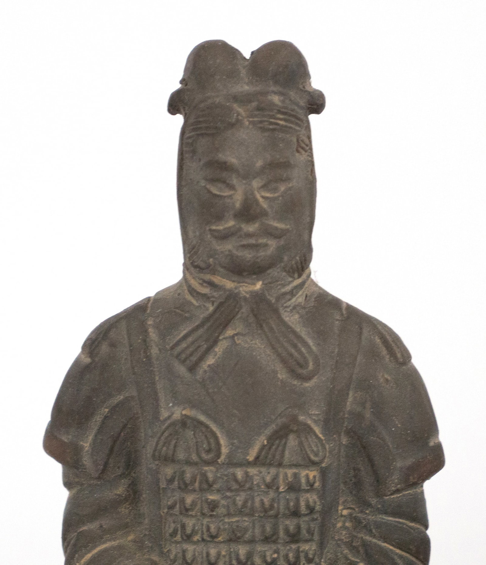 Two Chinese Polychrome Deities on Thrones - 2