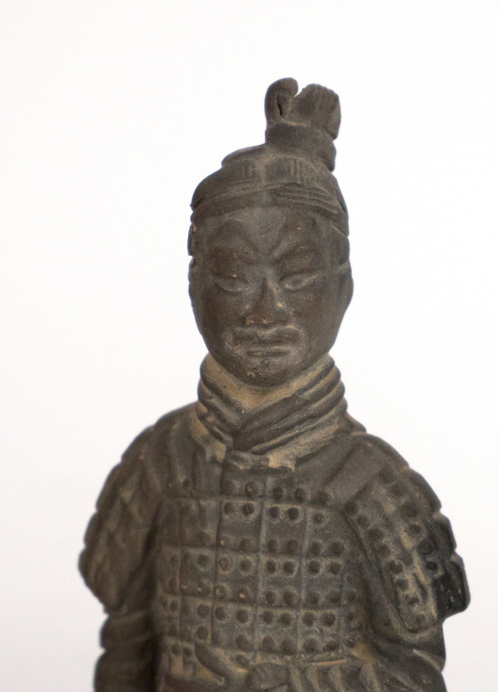 Two Chinese Polychrome Deities on Thrones - 6