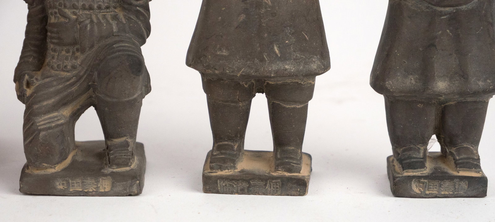 Two Chinese Polychrome Deities on Thrones - 9
