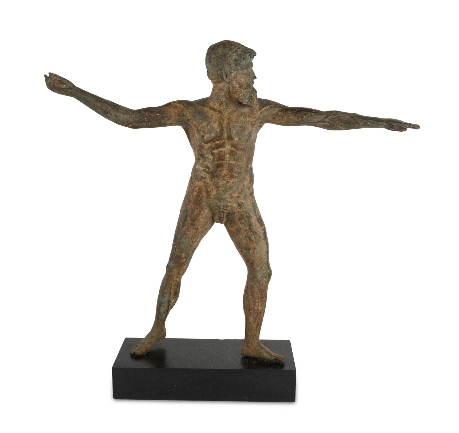 Zeus or Poseidon Figure Modeled After the Artemision, Bronze (1 of 11)