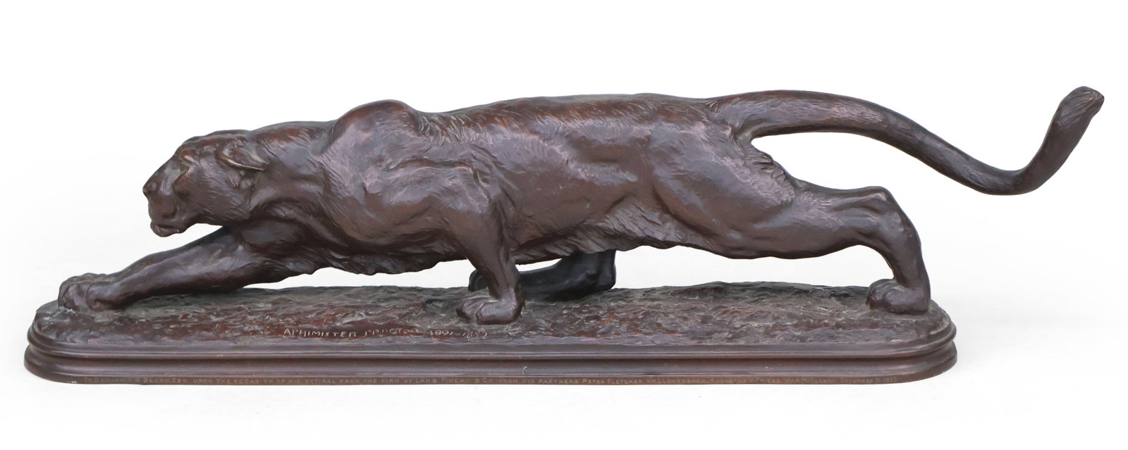 Alexander Phimister Proctor, 1862-1950, Stalking Panther, Bronze (1 of 15)