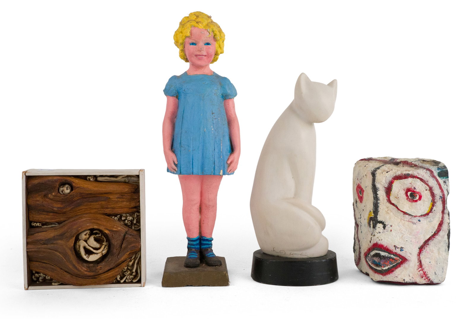 Li Ching, White Cat, Resin (1 of 13)