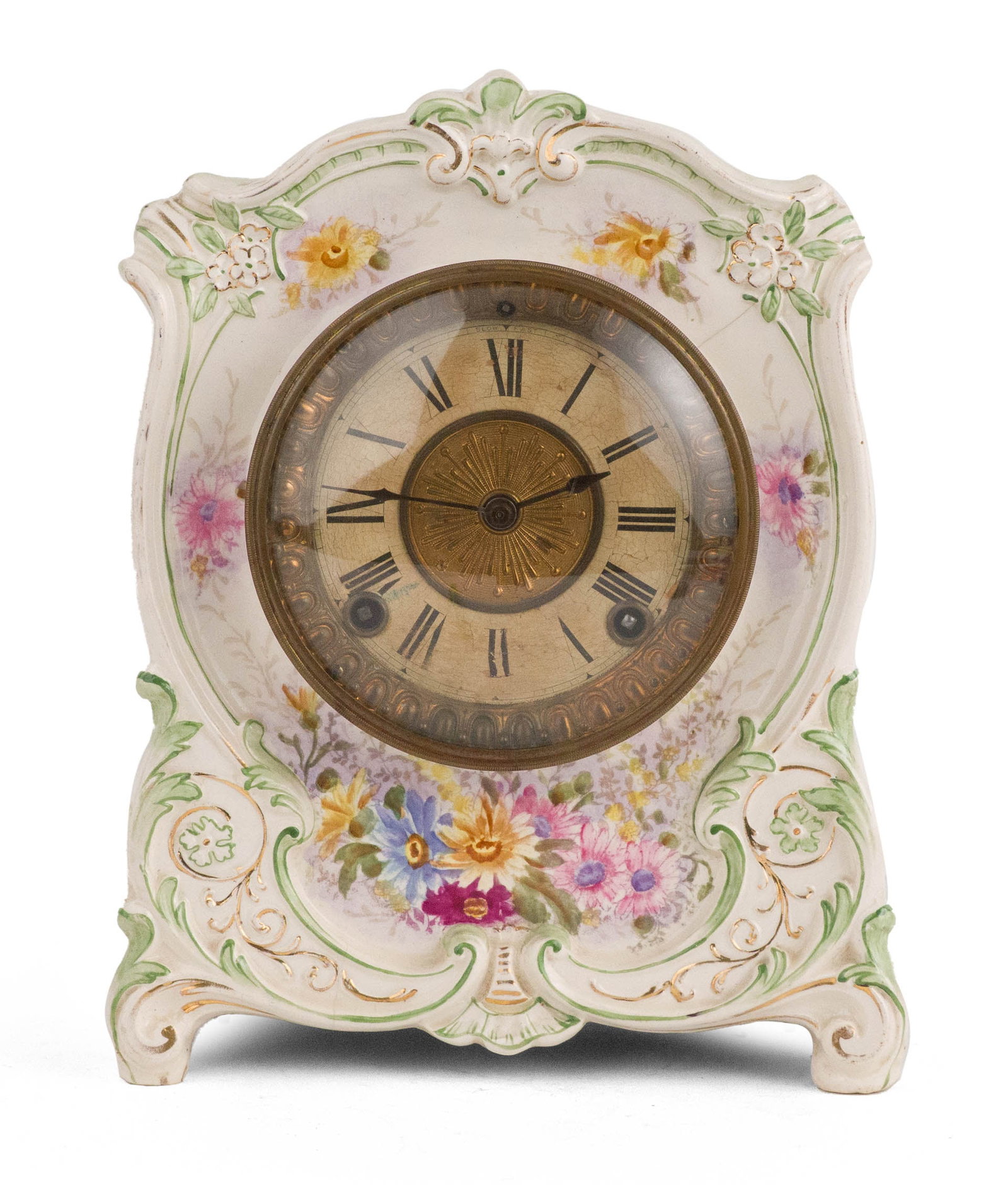 Vintage Dresden Porcelain Clock (1 of 12)