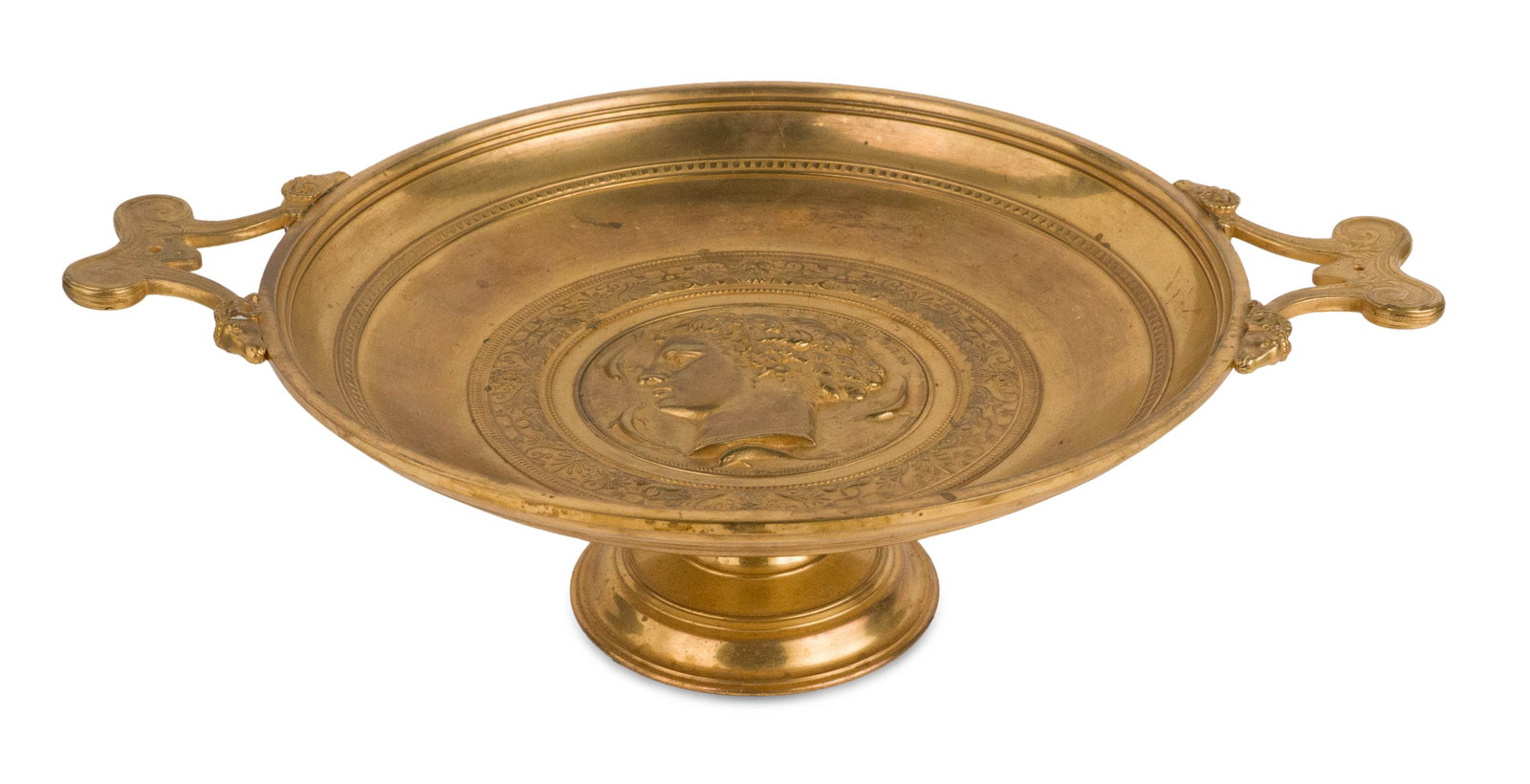 Ferdinand Levillain Gilt Bronze Tazza (1 of 11)