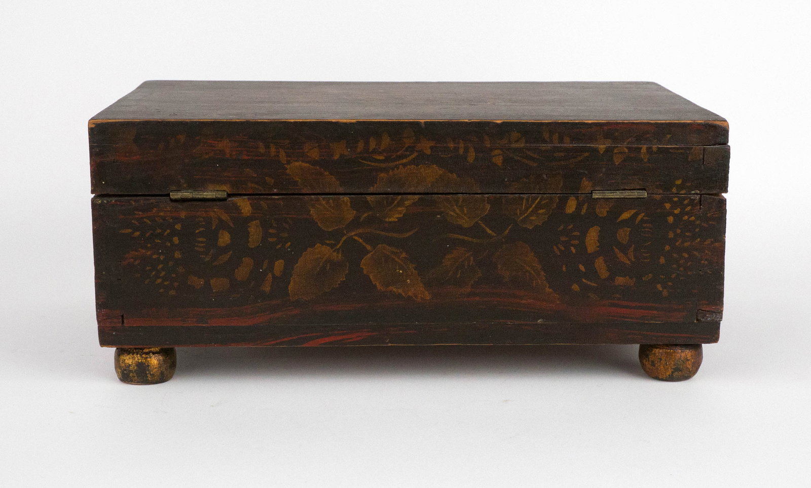 Stencil-Decorated Document Box - 6