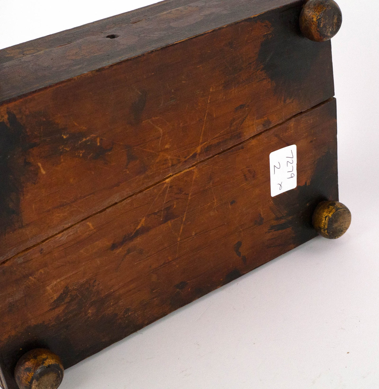 Stencil-Decorated Document Box - 8