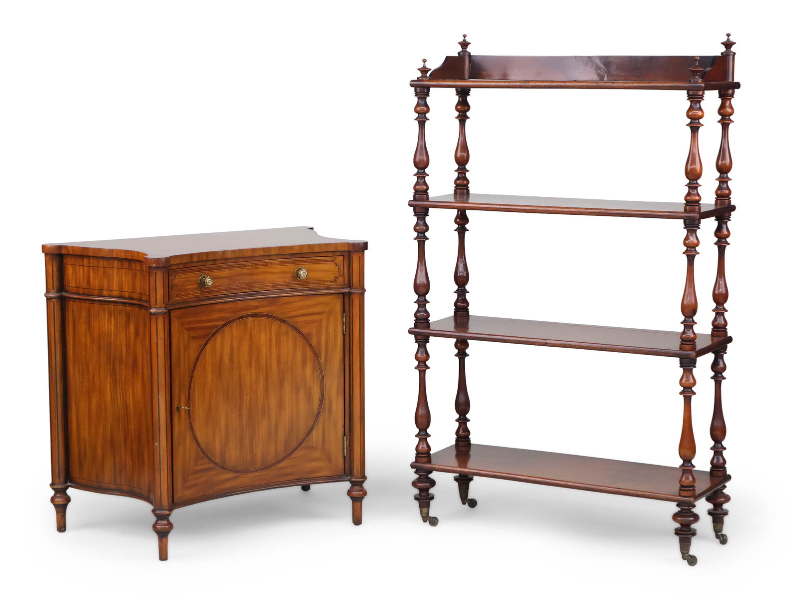 Regency Style Mahogany Etagere (1 of 16)