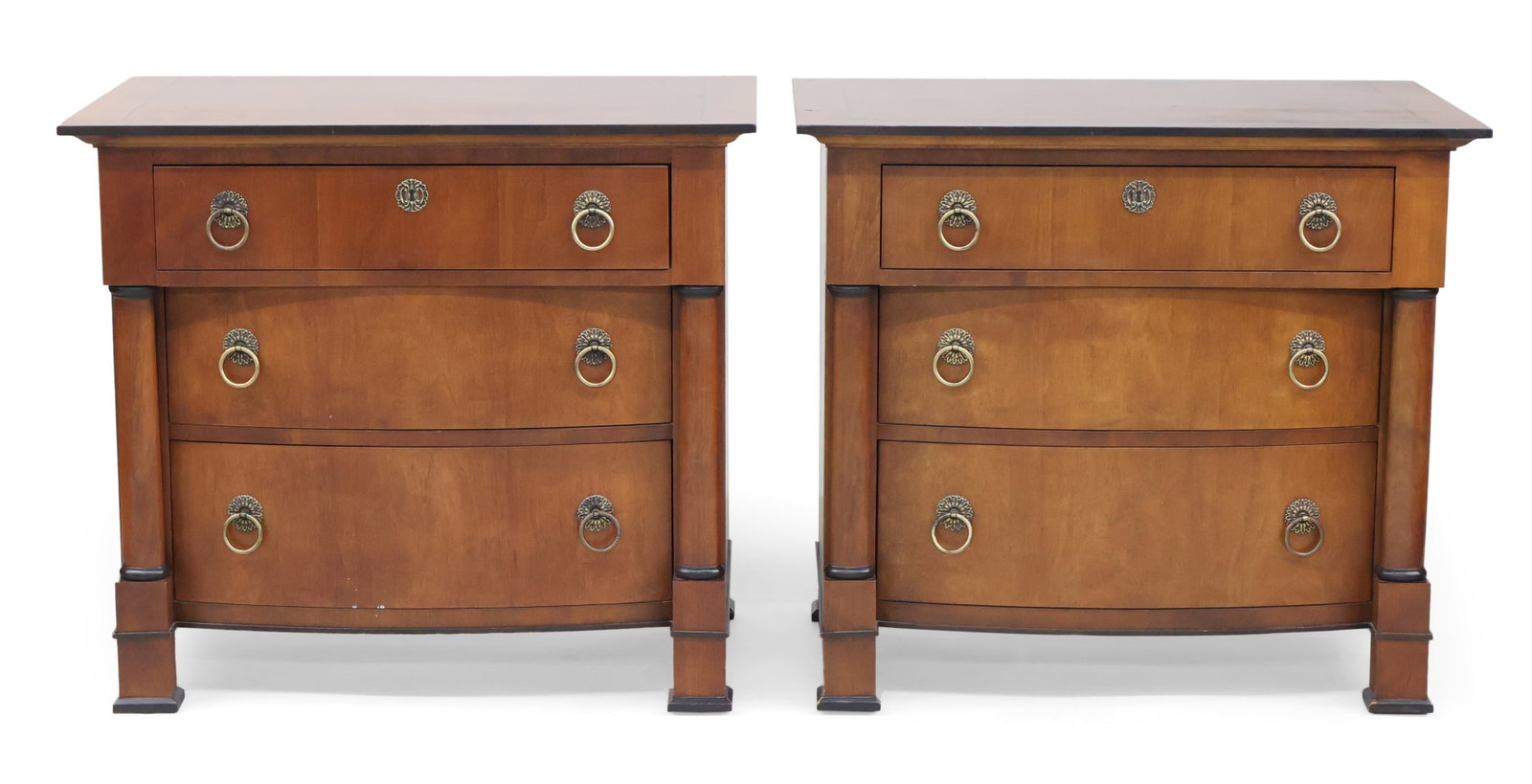 Pair of Henredon French Empire Style Nightstands (1 of 13)