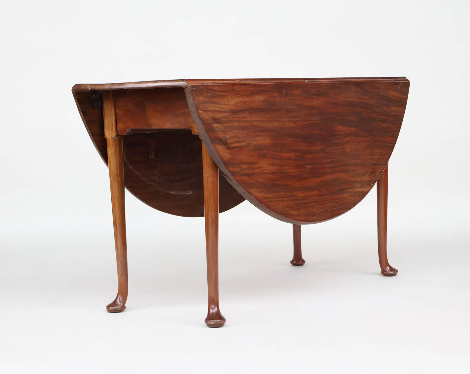 Queen Anne Mahogany Drop Leaf Table - 2