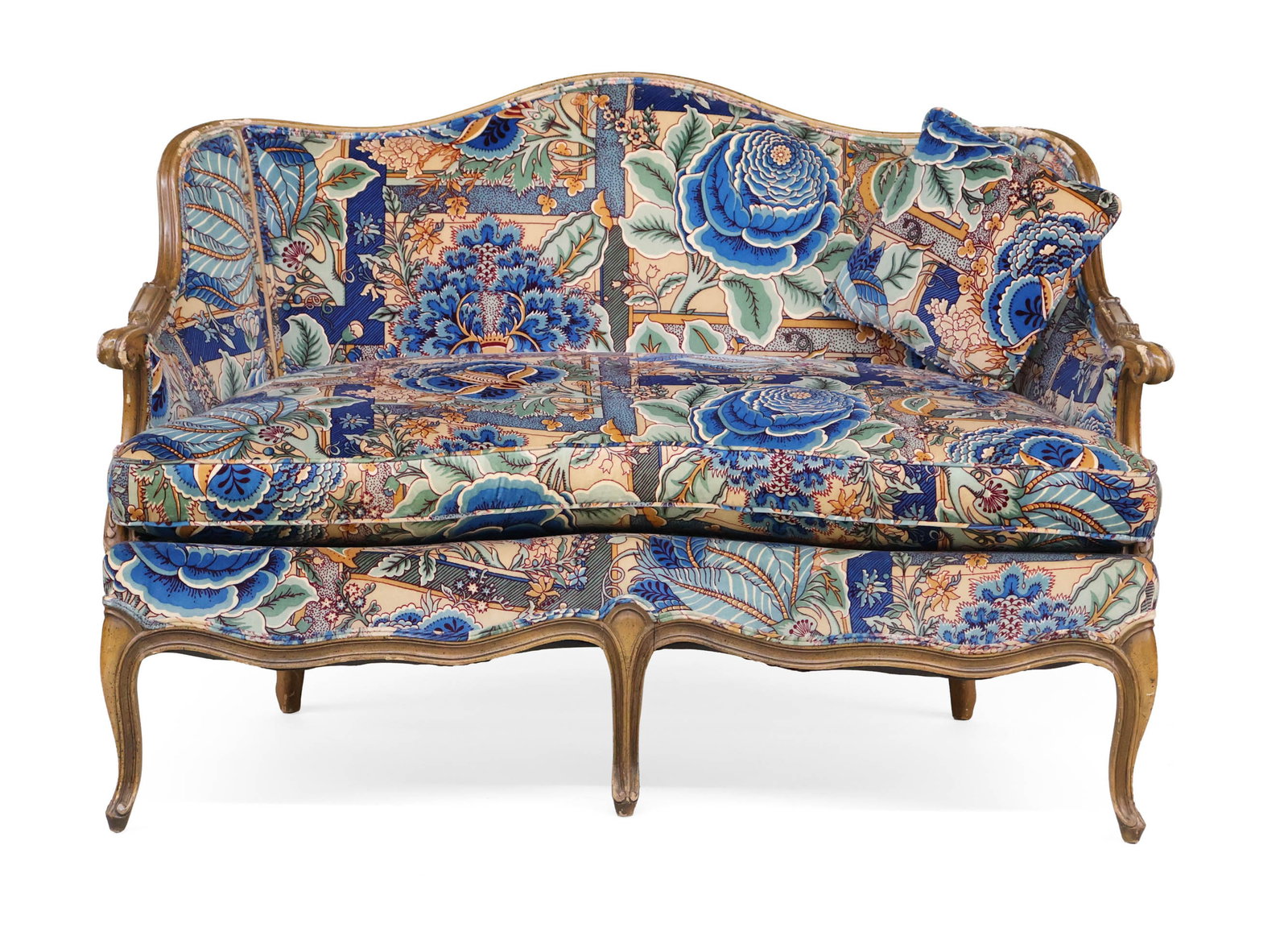 Louis XV Style Love Seat (1 of 14)