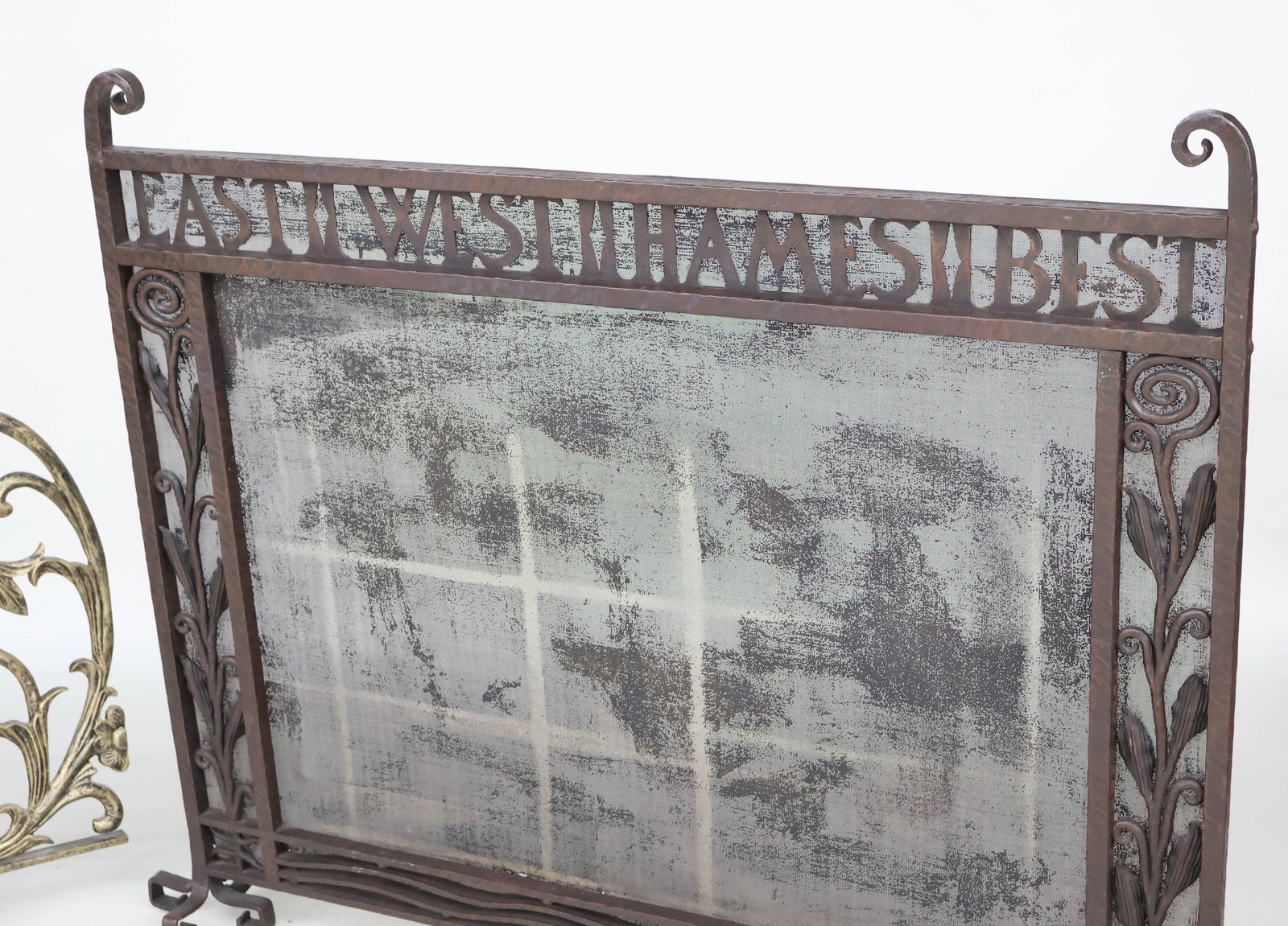 Two Mixed Media Firescreens - 7